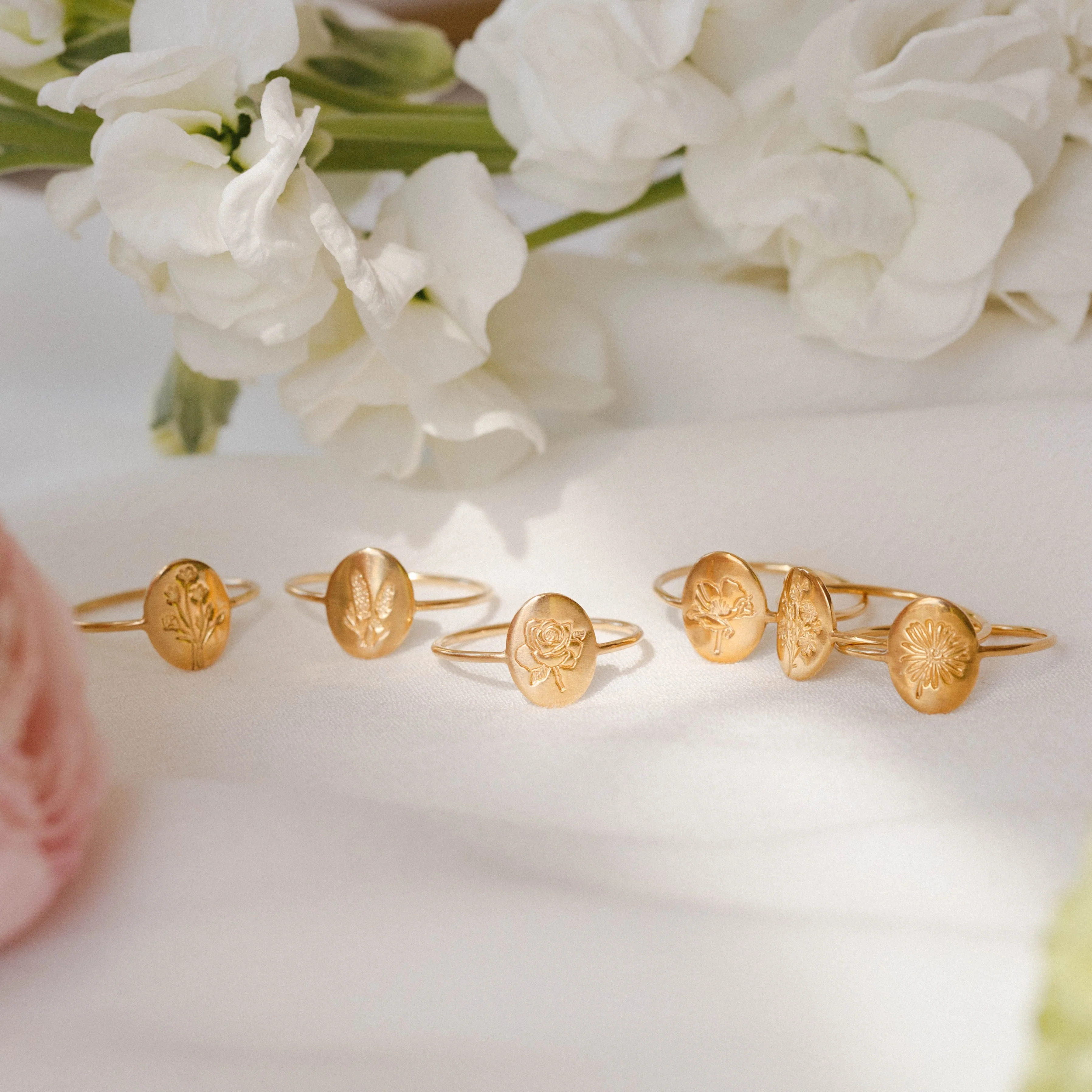 Birth Flower Ring - Image 11