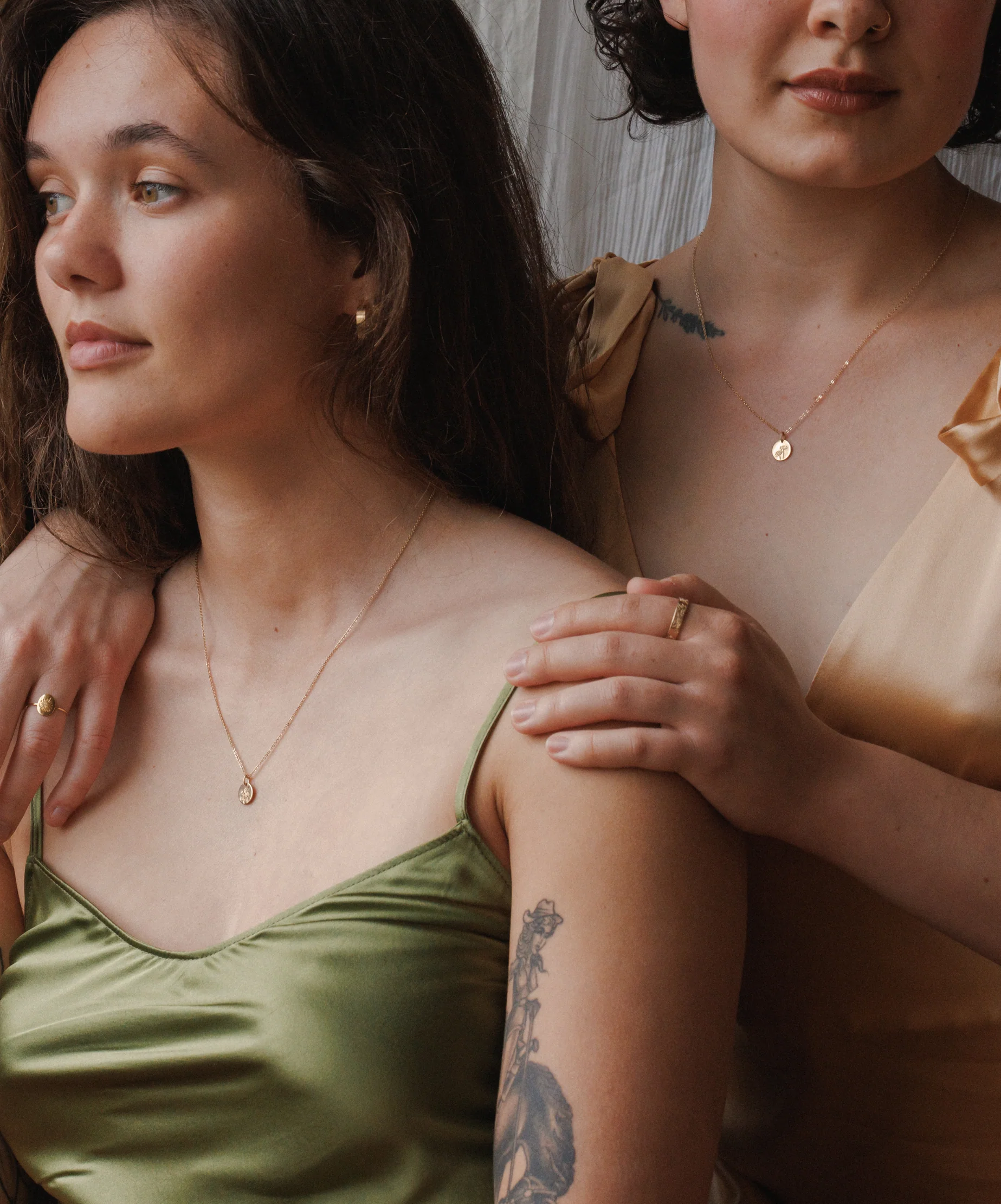 Bridesmaid Flora Necklace Set - Image 3