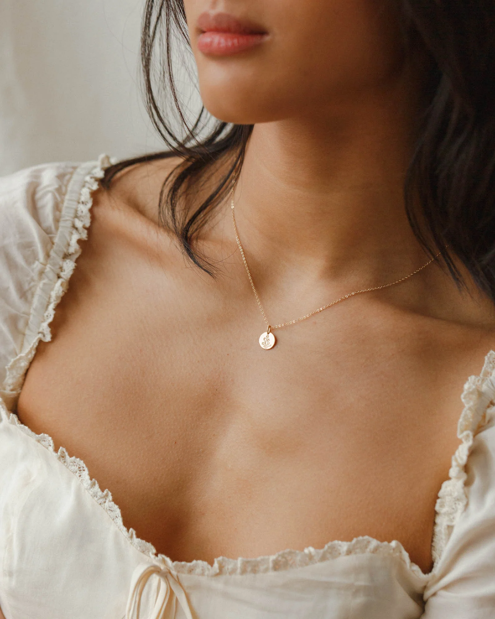 Bridesmaid Flora Necklace Set - Image 5