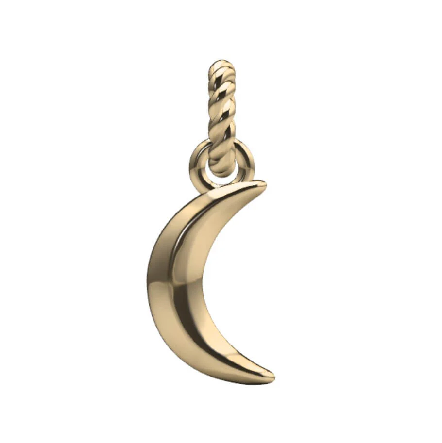 Crescent Moon Charm - Image 8