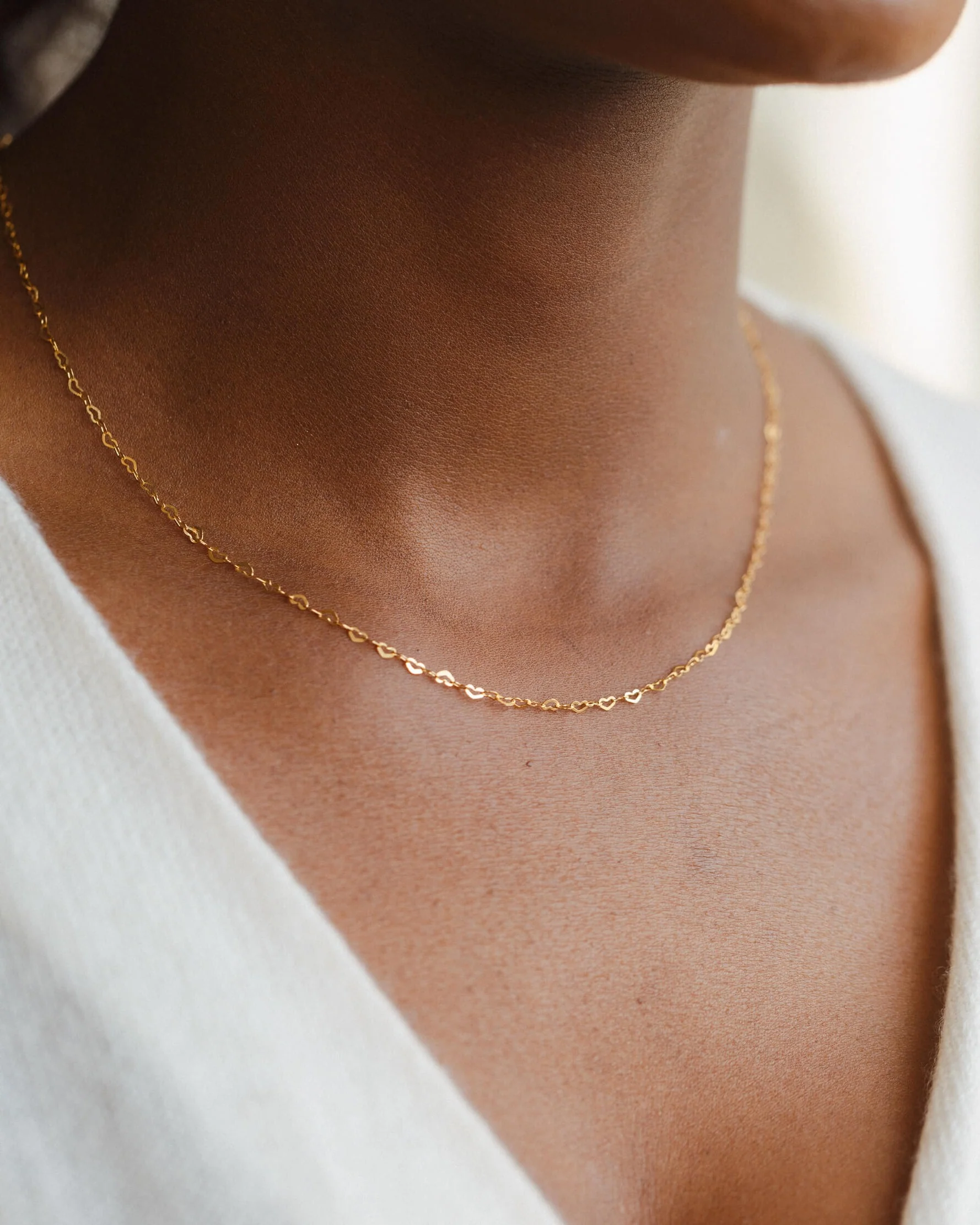 Dainty Heart Chain - Image 3