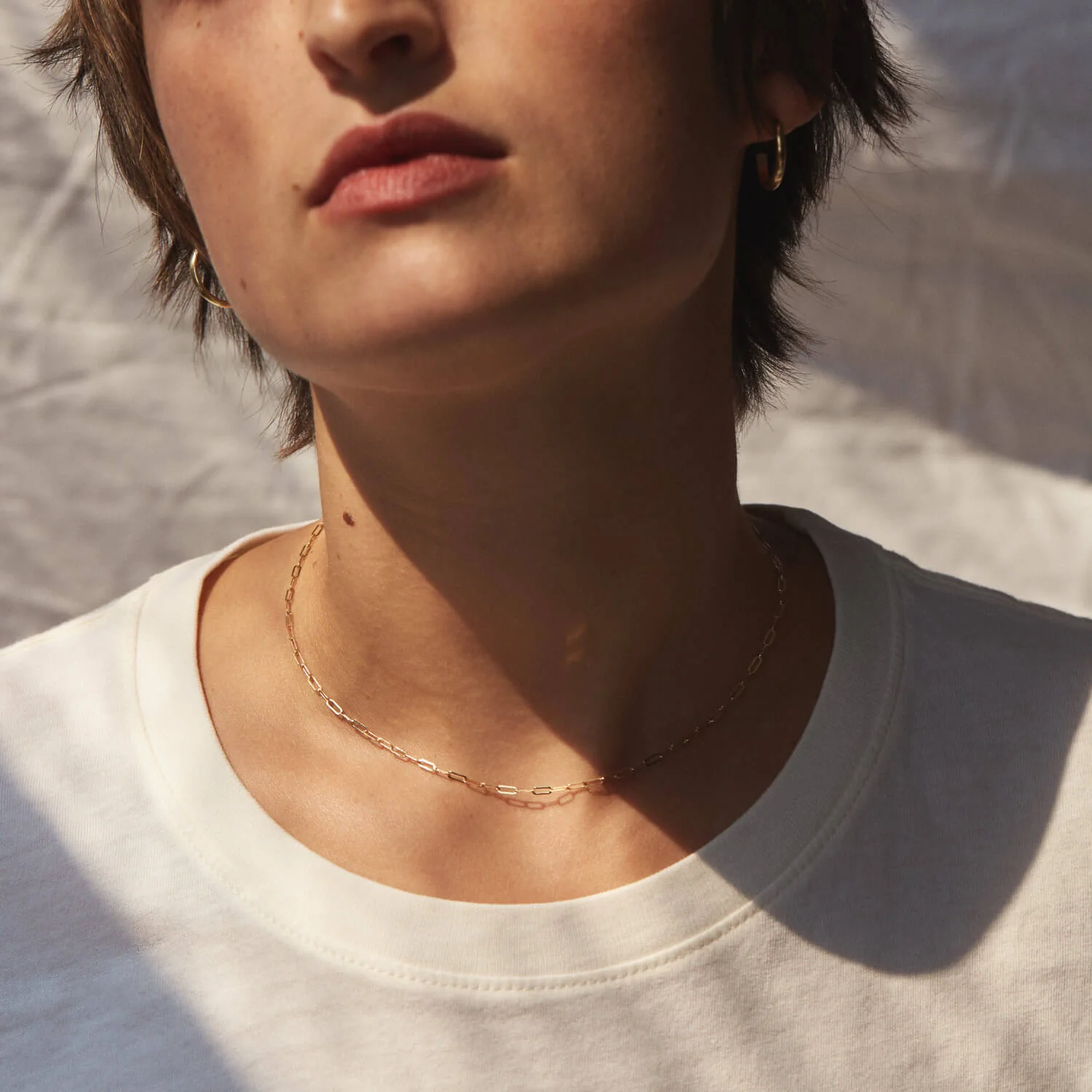 Dainty Paperclip Chain - Image 5