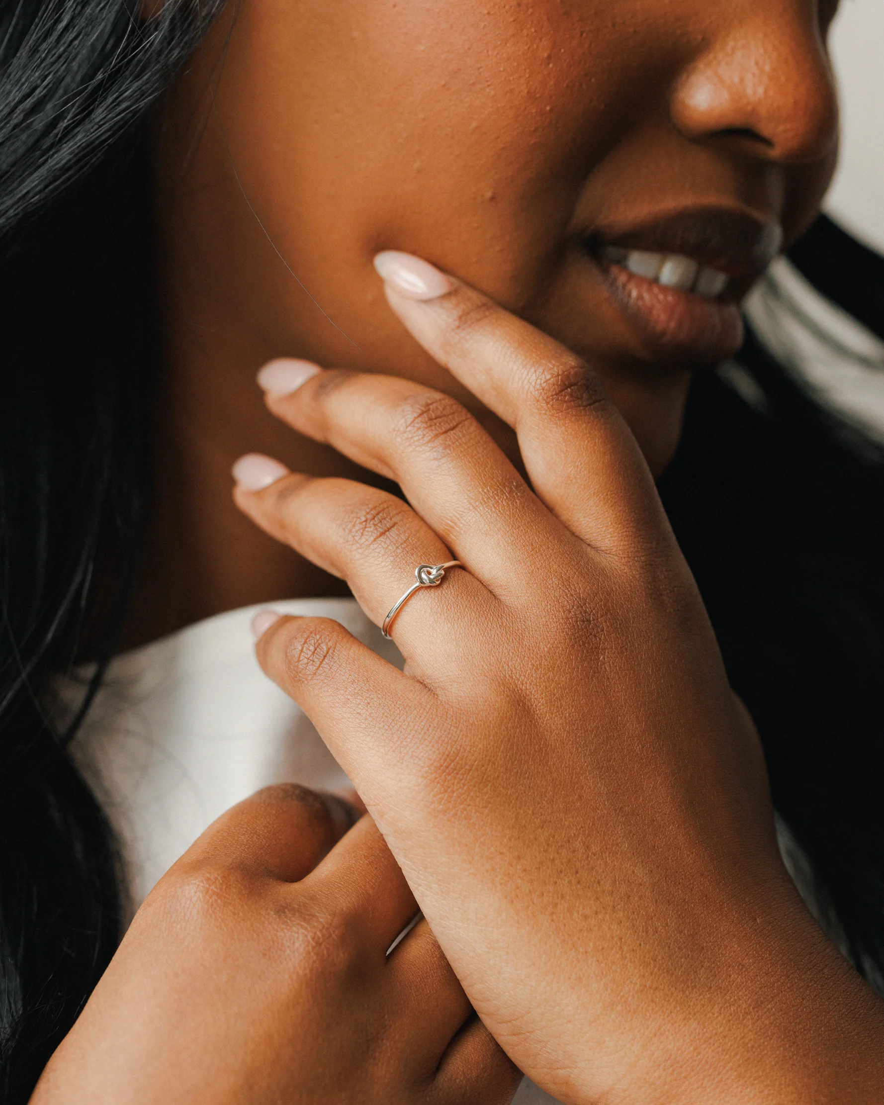 Eternal Knot Dainty Ring - Image 5