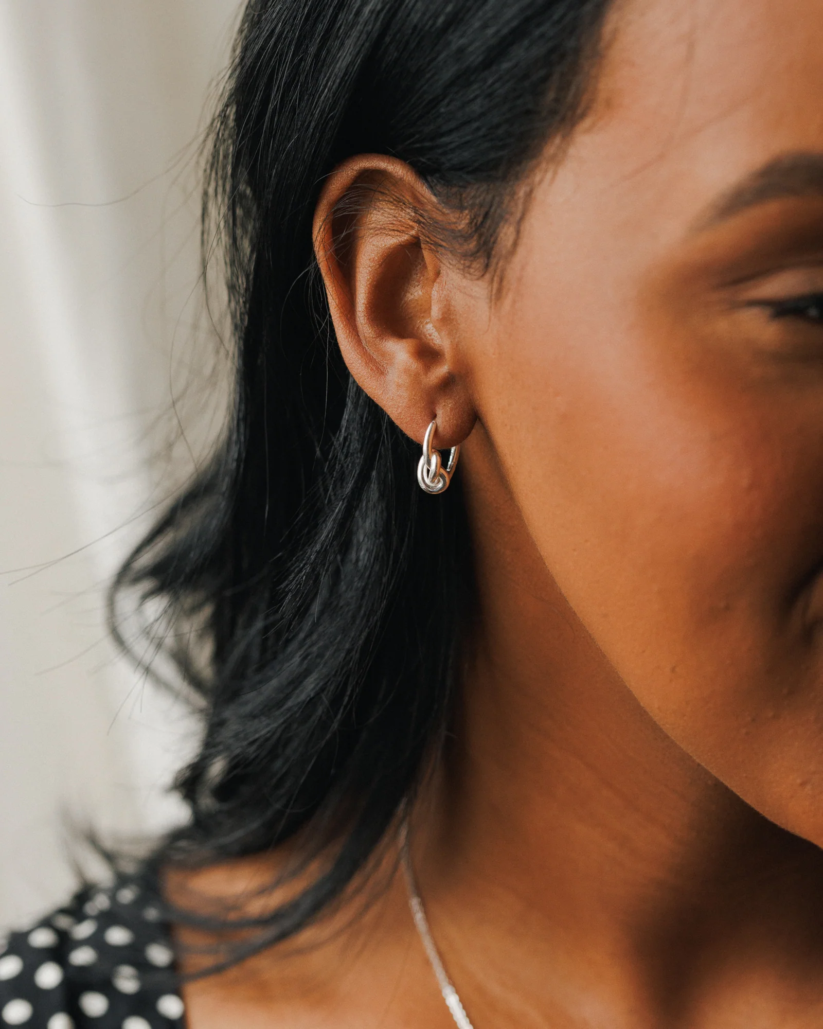 Eternal Knot Hoops - Image 5