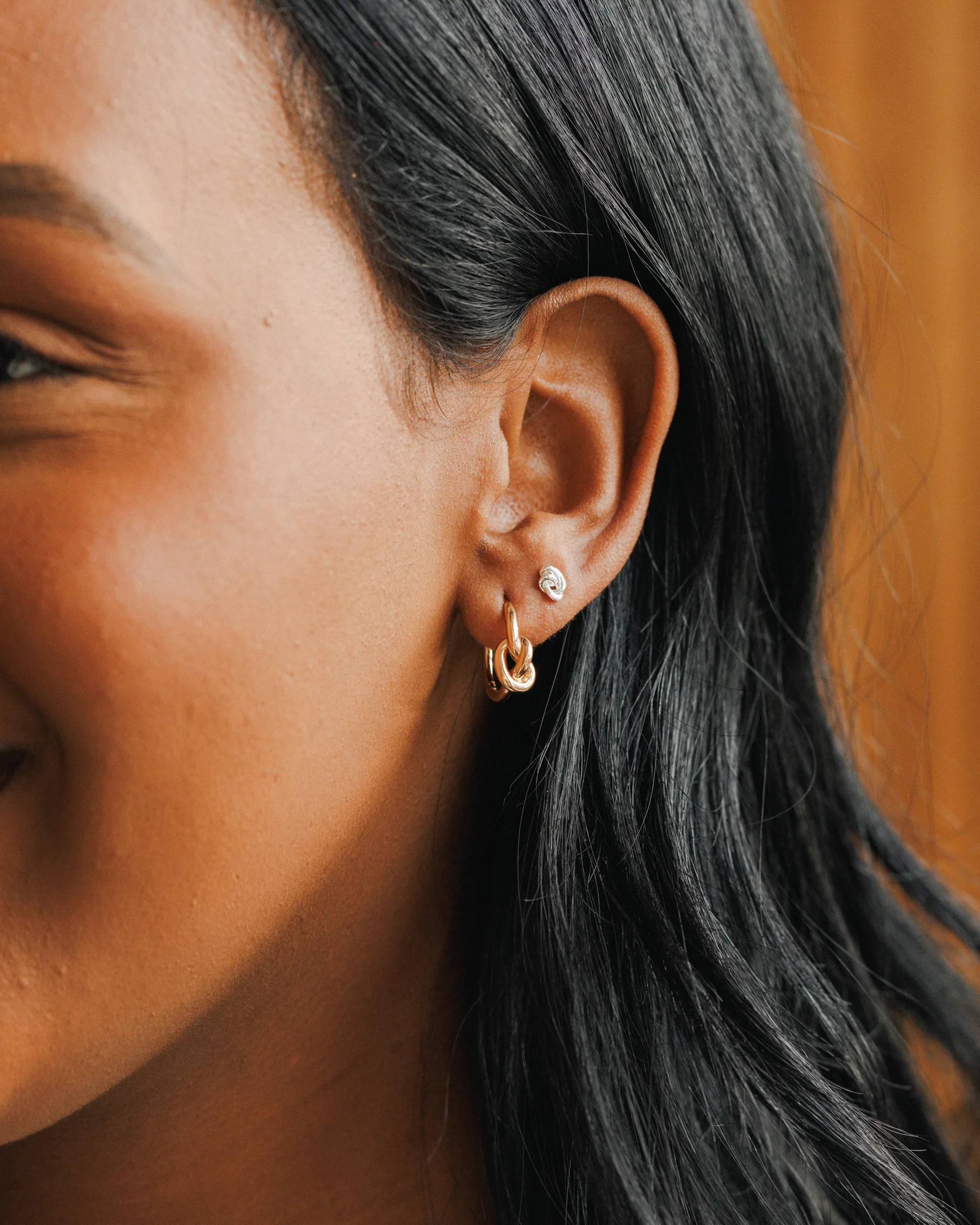 Eternal Knot Hoops - Image 7