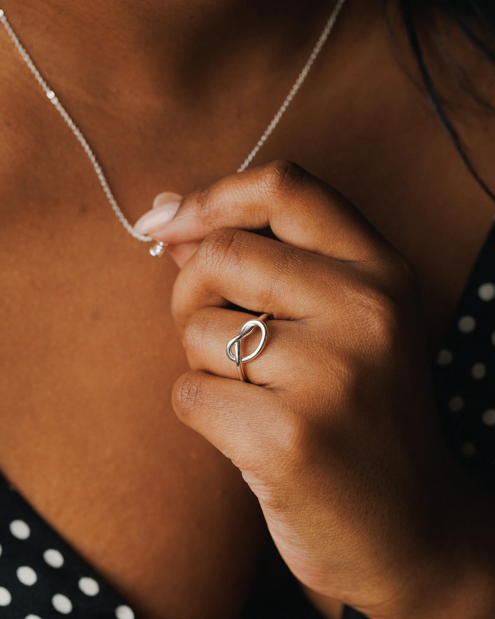 Eternal Knot Statement Ring - Image 5