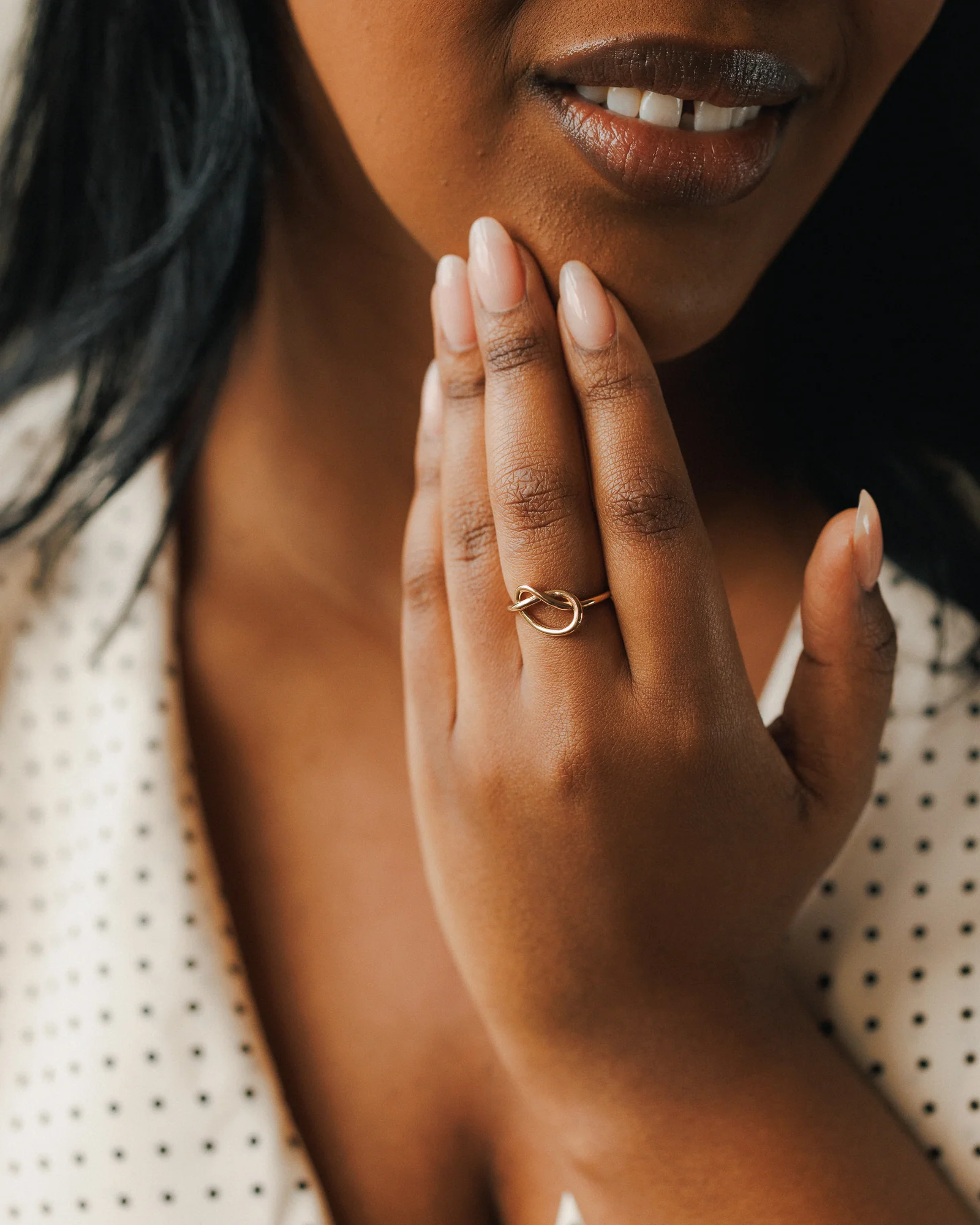 Eternal Knot Statement Ring - Image 7