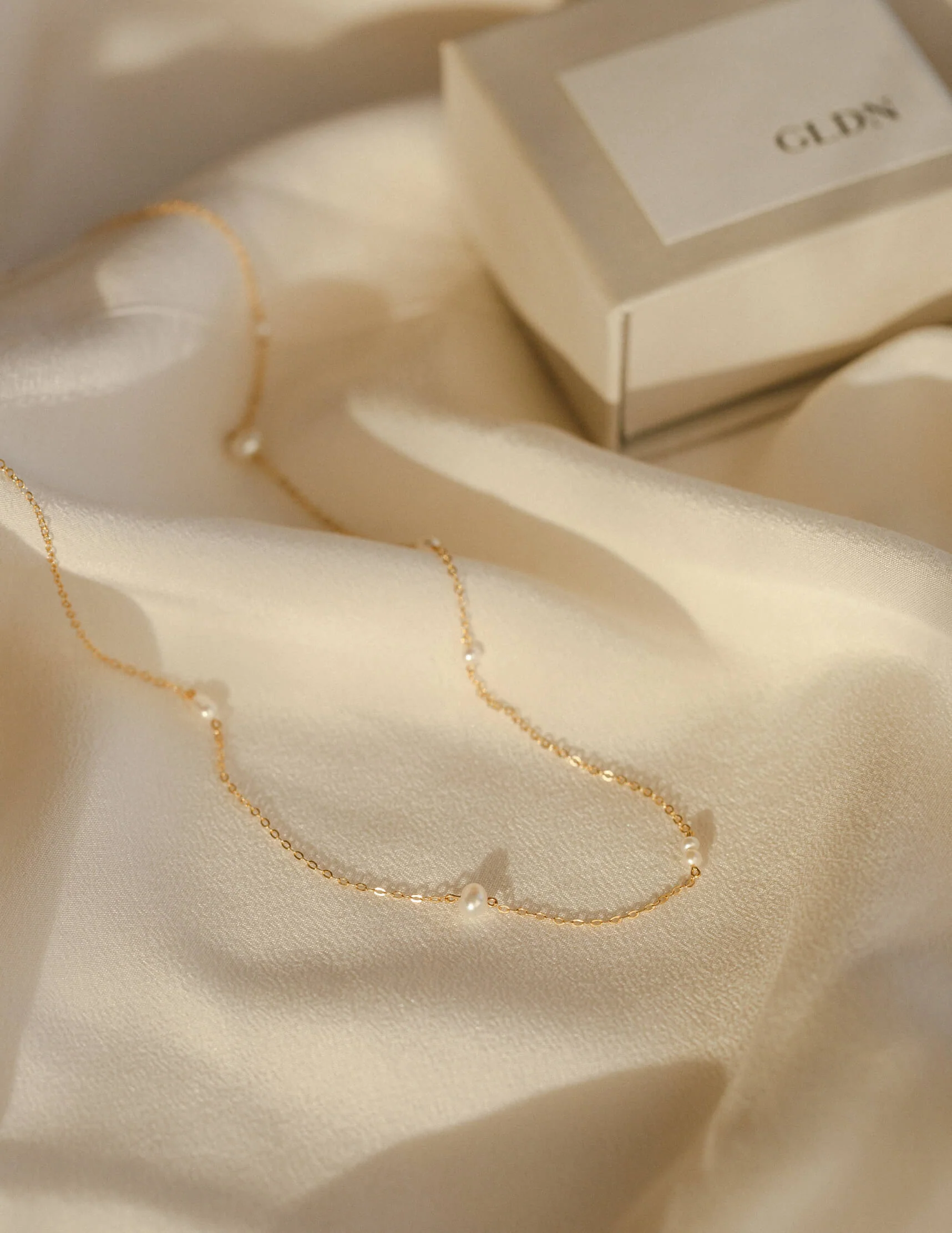 Floating Pearl Necklace - Image 10