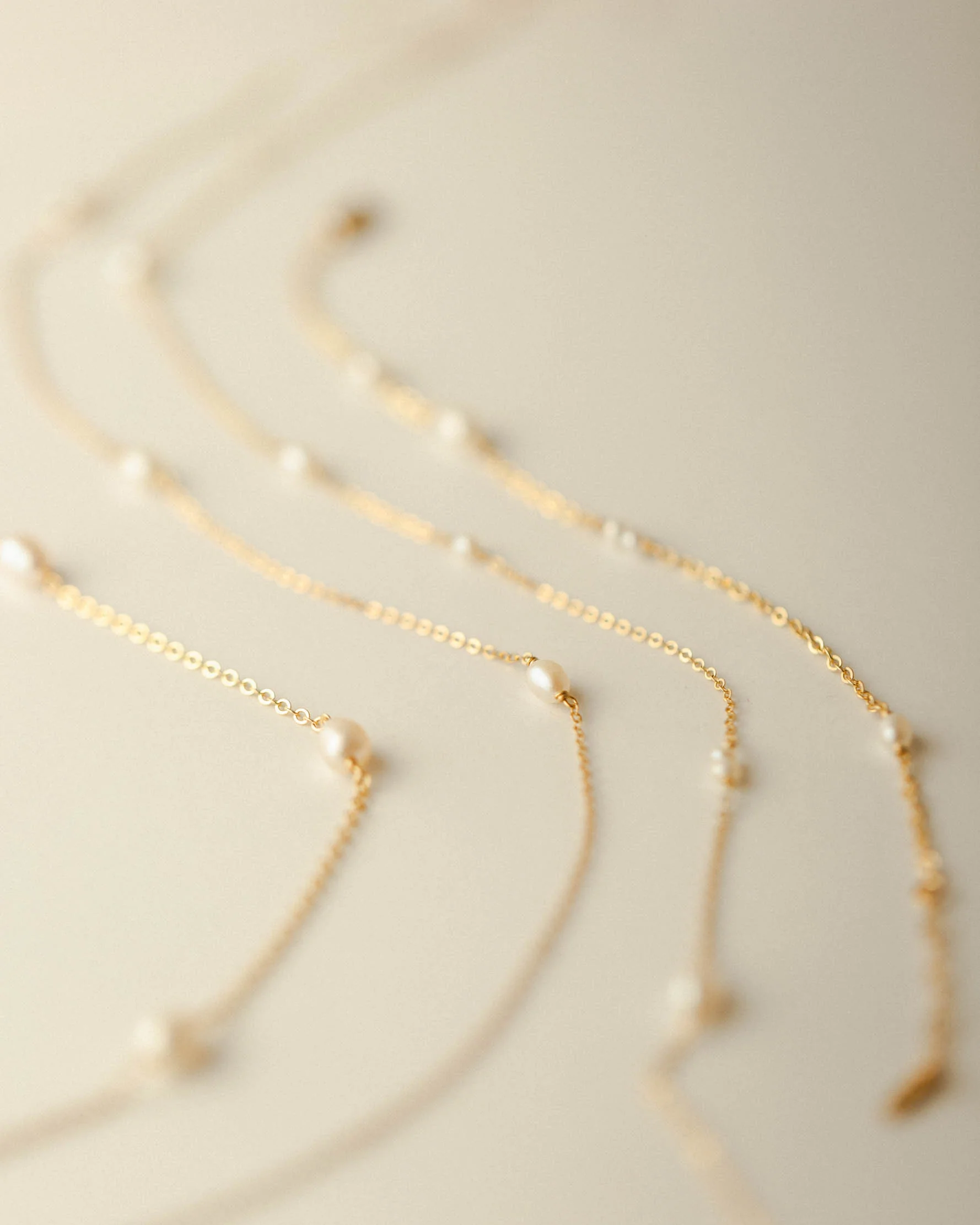 Floating Pearl Necklace - Image 11