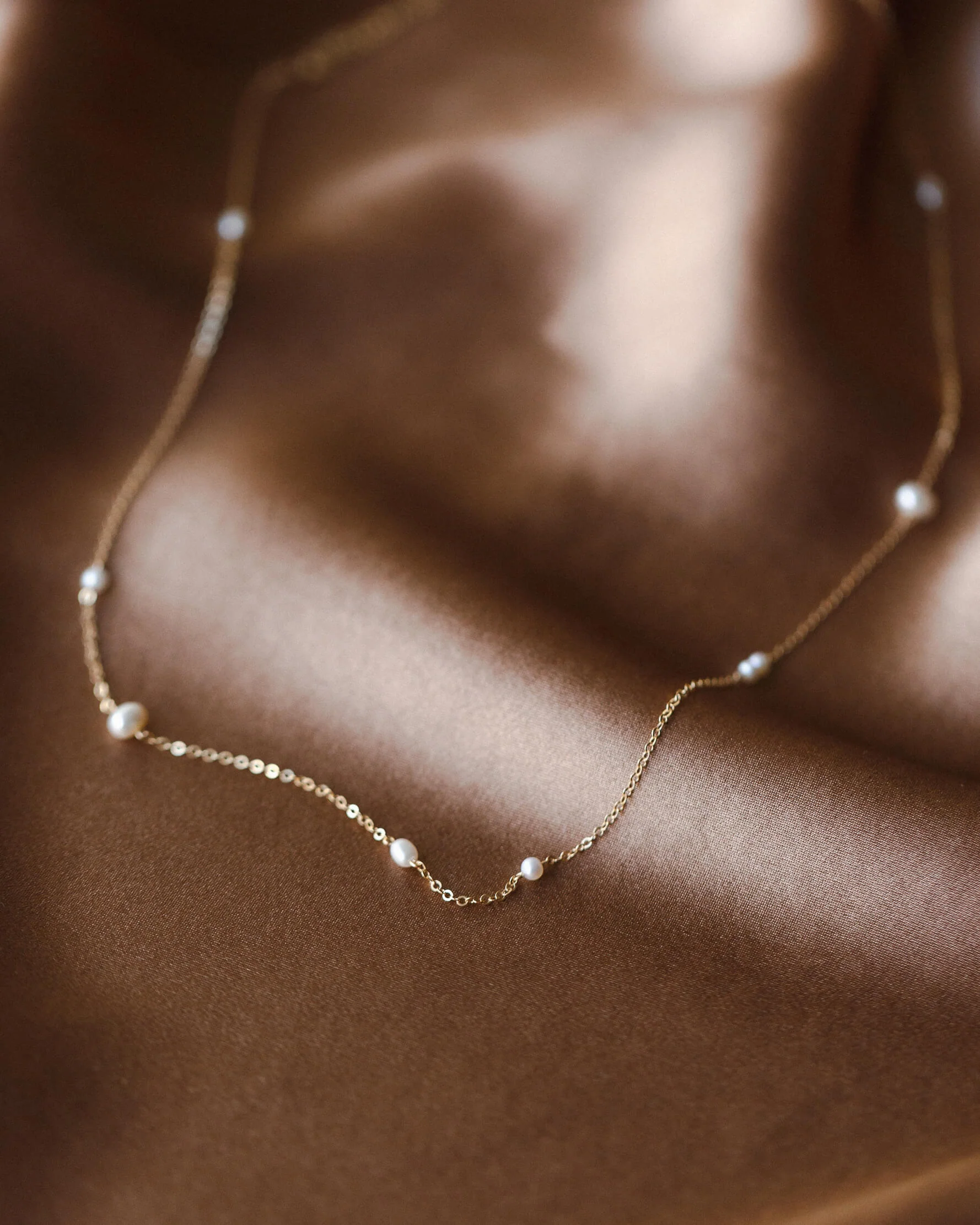 Floating Pearl Necklace - Image 5