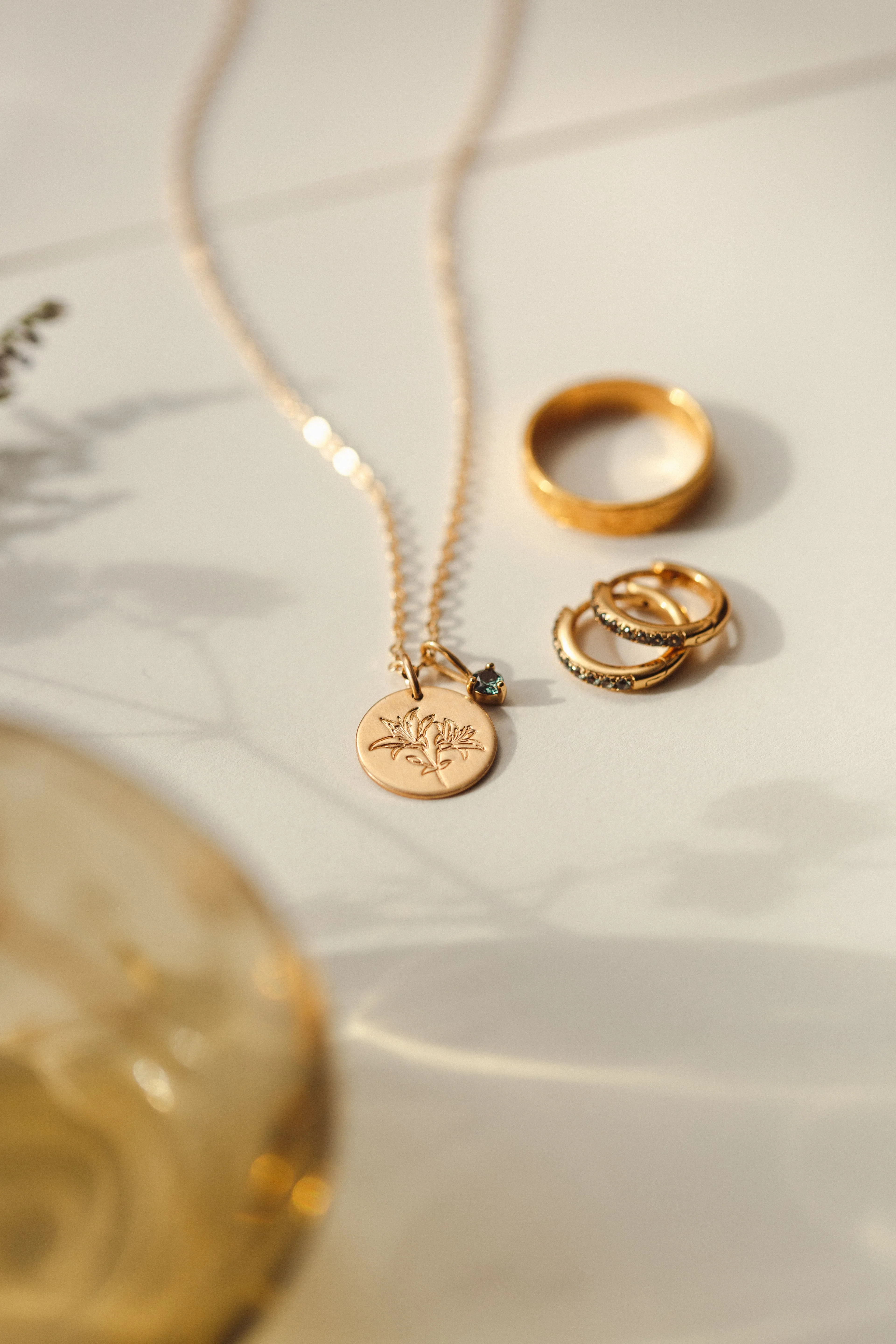 Flora Birthstone Necklace - Image 12