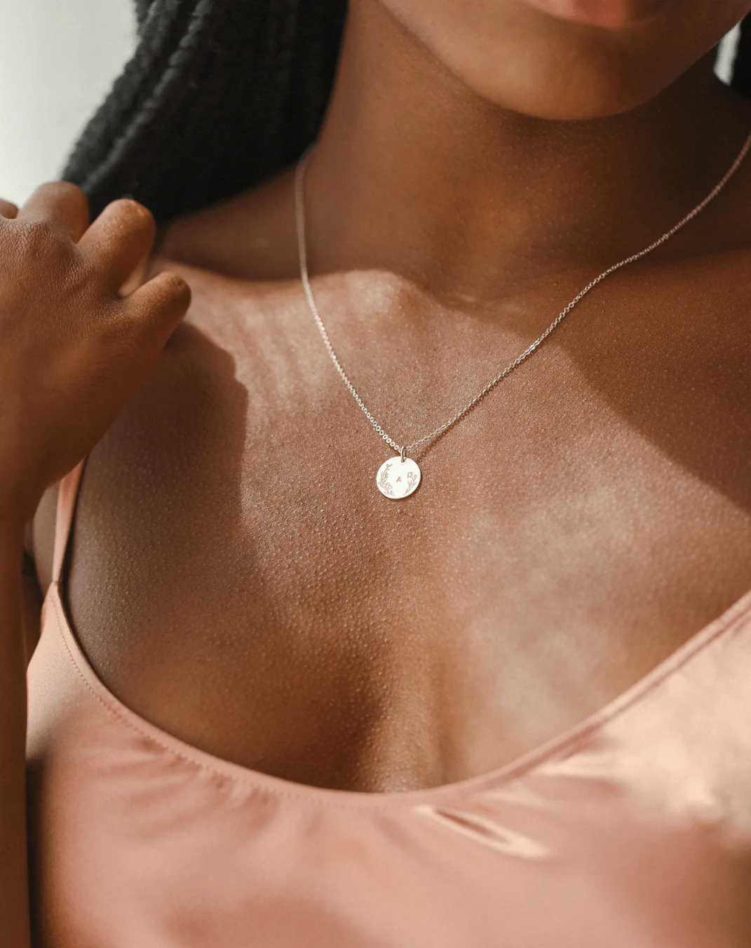 Floral Frame Necklace - Image 8