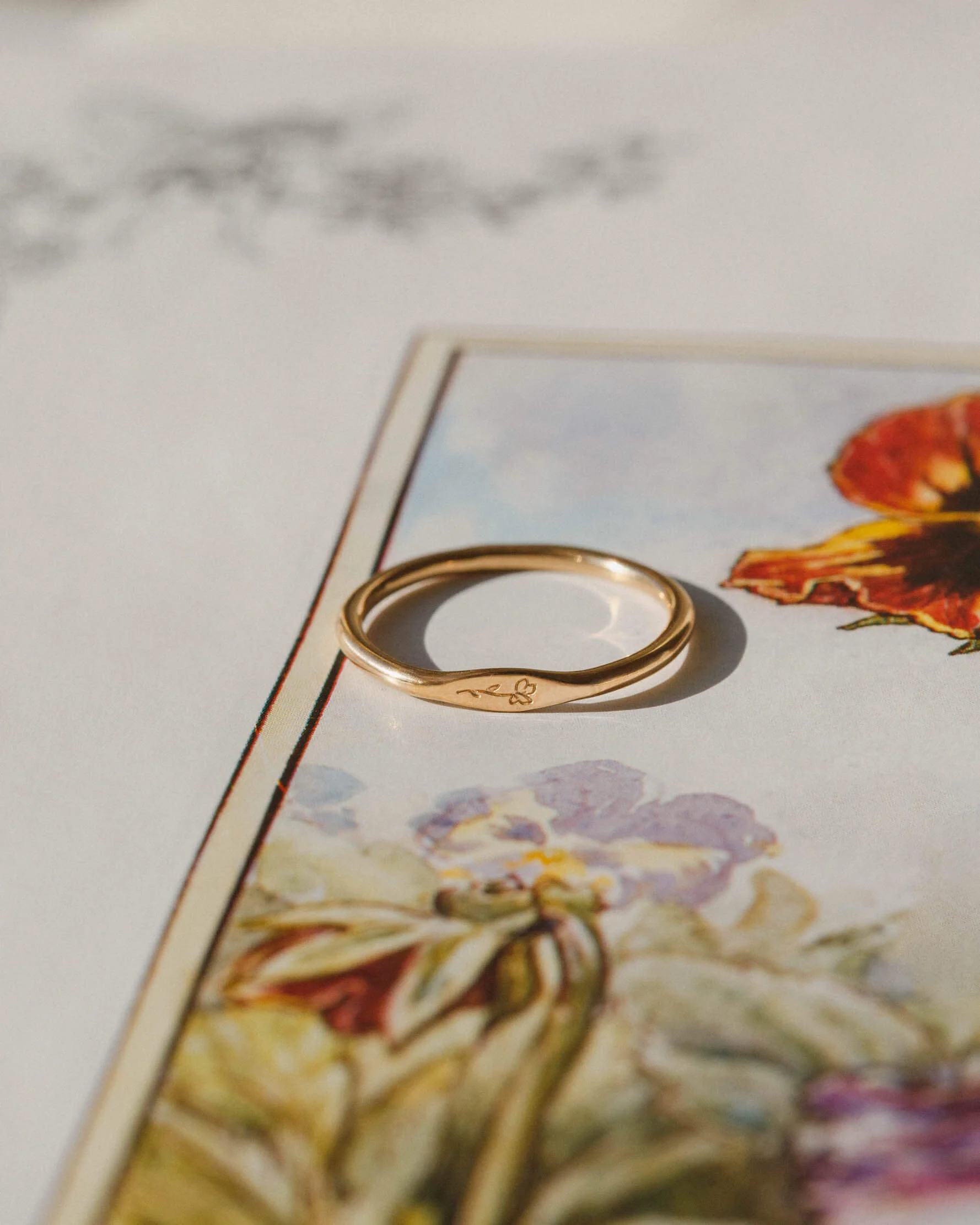 Floral Micro Signet - Image 4