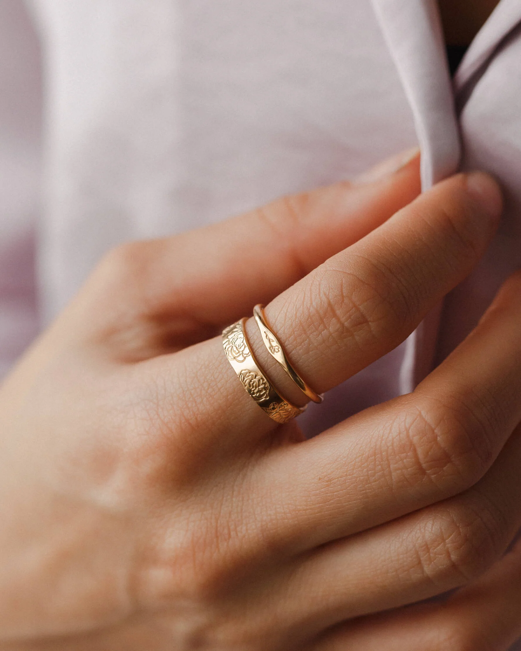 Floral Micro Signet - Image 5