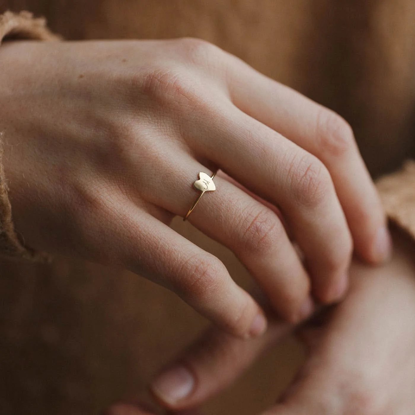 Frankie Heart Ring - Image 3