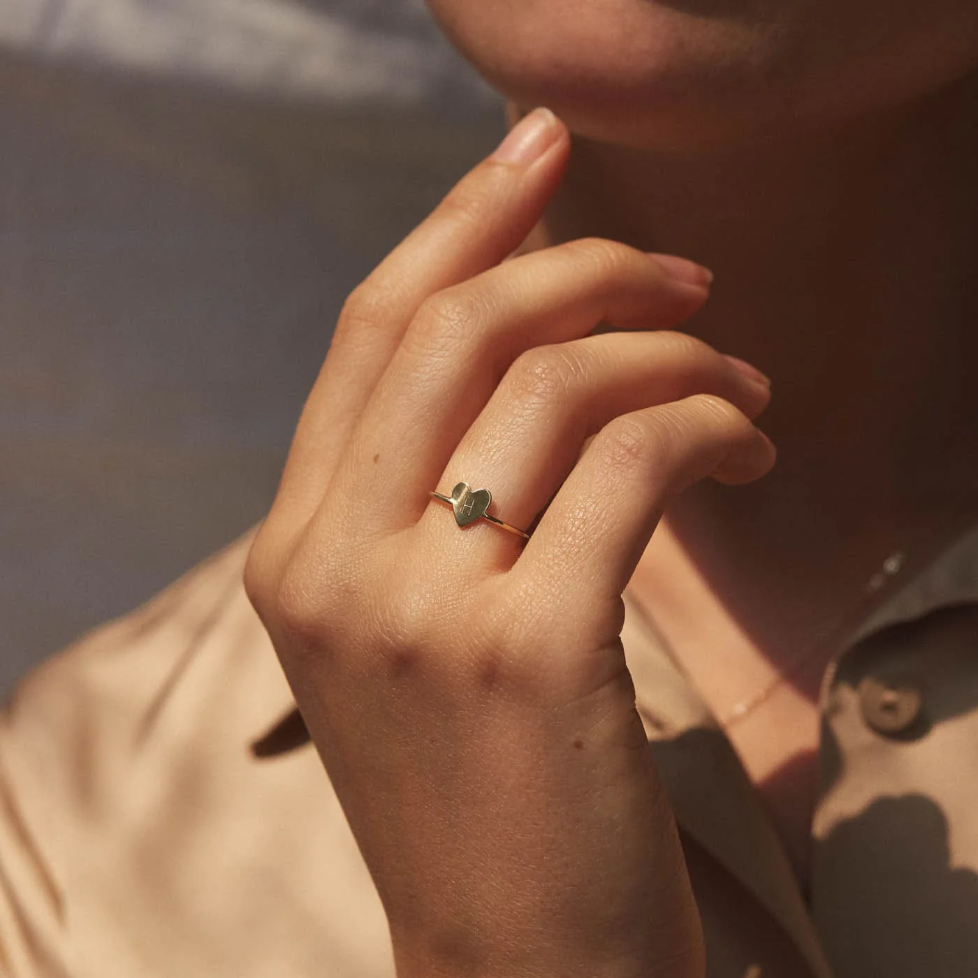 Frankie Heart Ring - Image 6