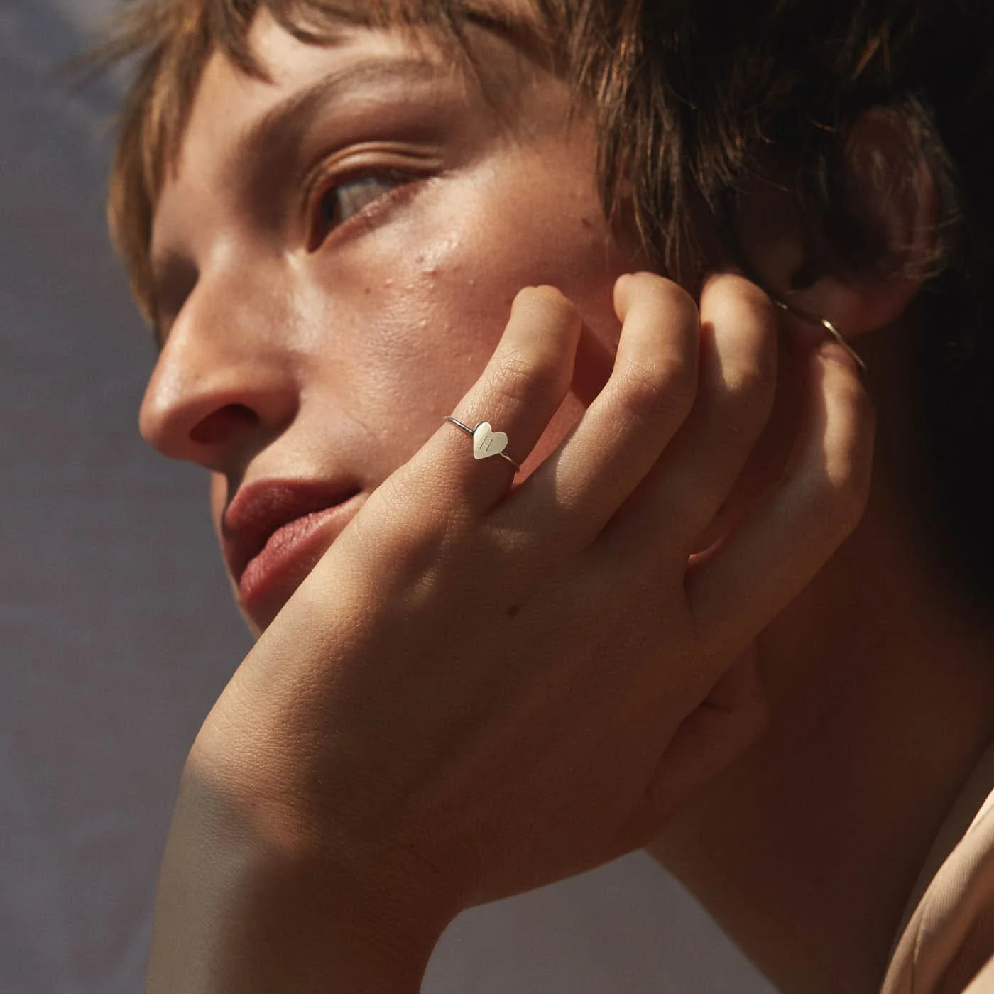 Frankie Heart Ring - Image 8