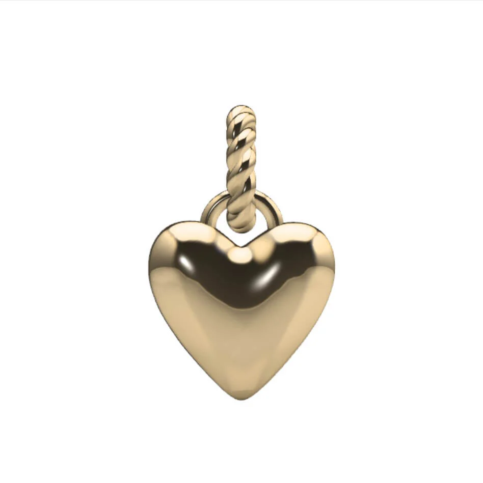 Full Heart Charm - Image 5