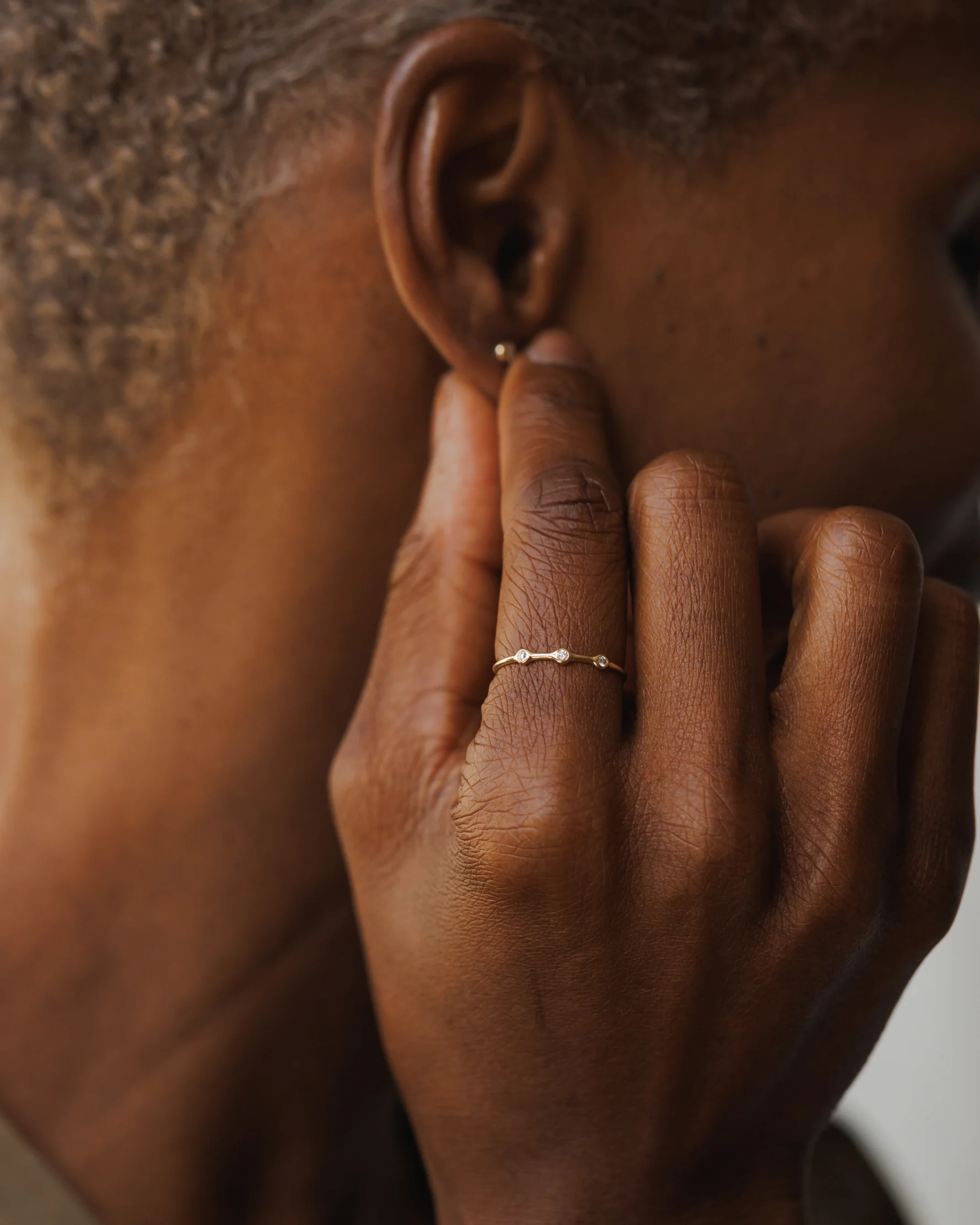 Gaia Diamond Trilogy Ring - Image 7