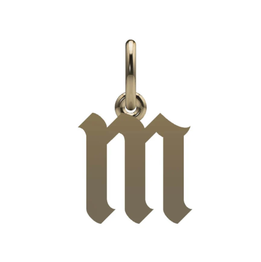 Gothic Initial Pendant - Image 23