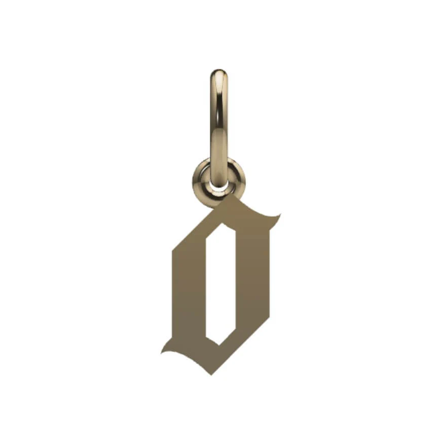 Gothic Initial Pendant - Image 25