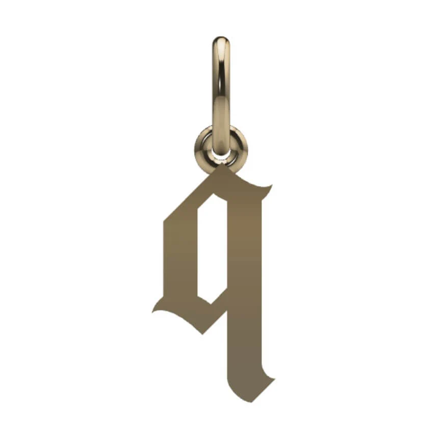 Gothic Initial Pendant - Image 27