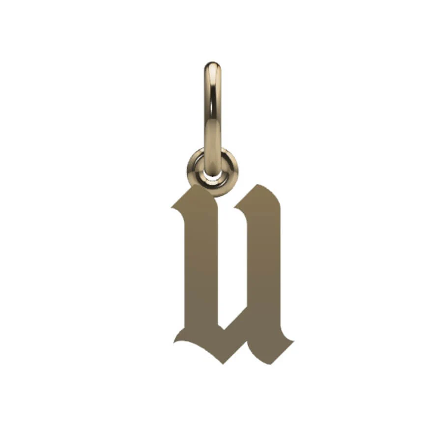Gothic Initial Pendant - Image 31