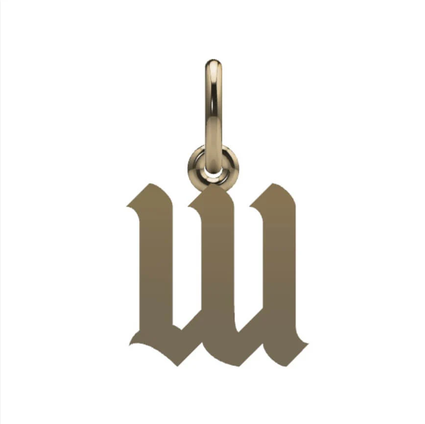 Gothic Initial Pendant - Image 33