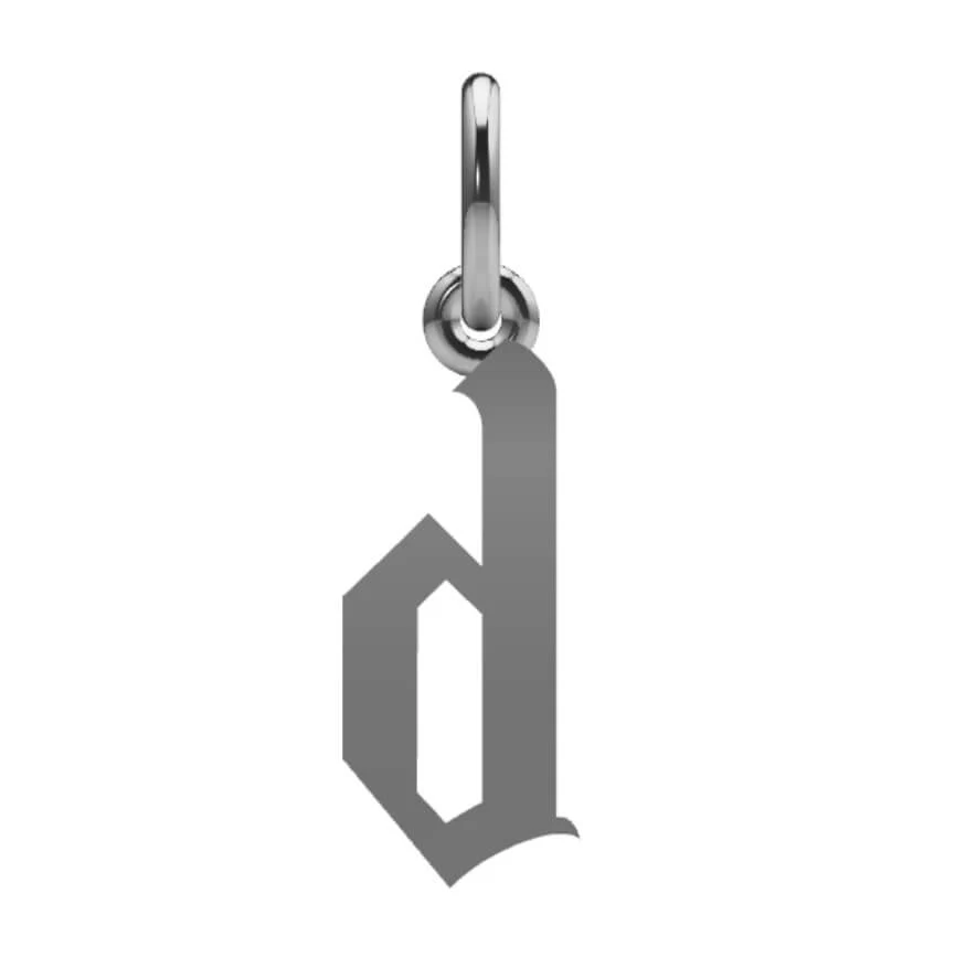 Gothic Initial Pendant - Image 40