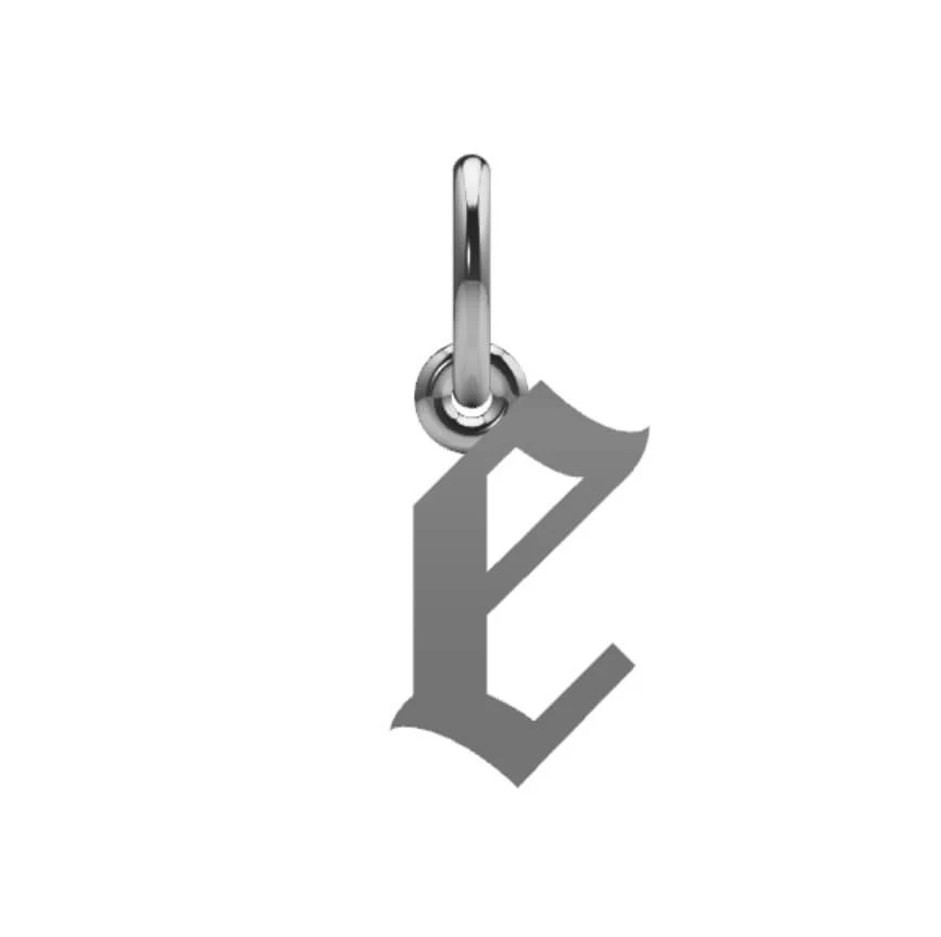 Gothic Initial Pendant - Image 41