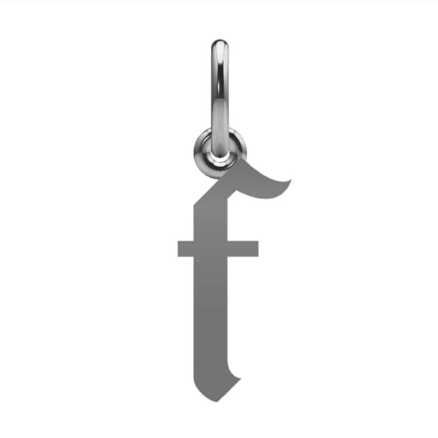 Gothic Initial Pendant - Image 42