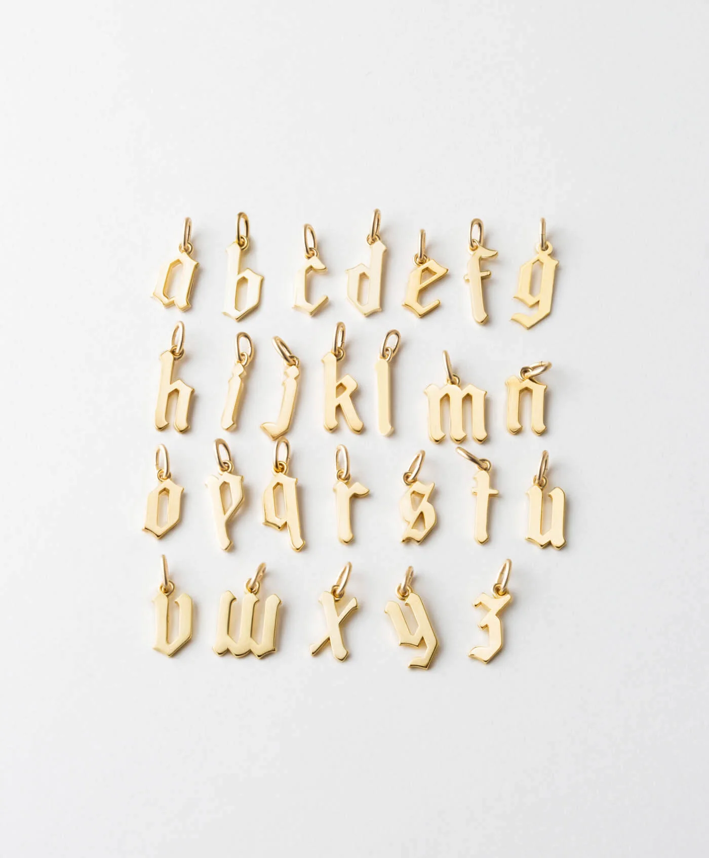 Gothic Initial Pendant - Image 5