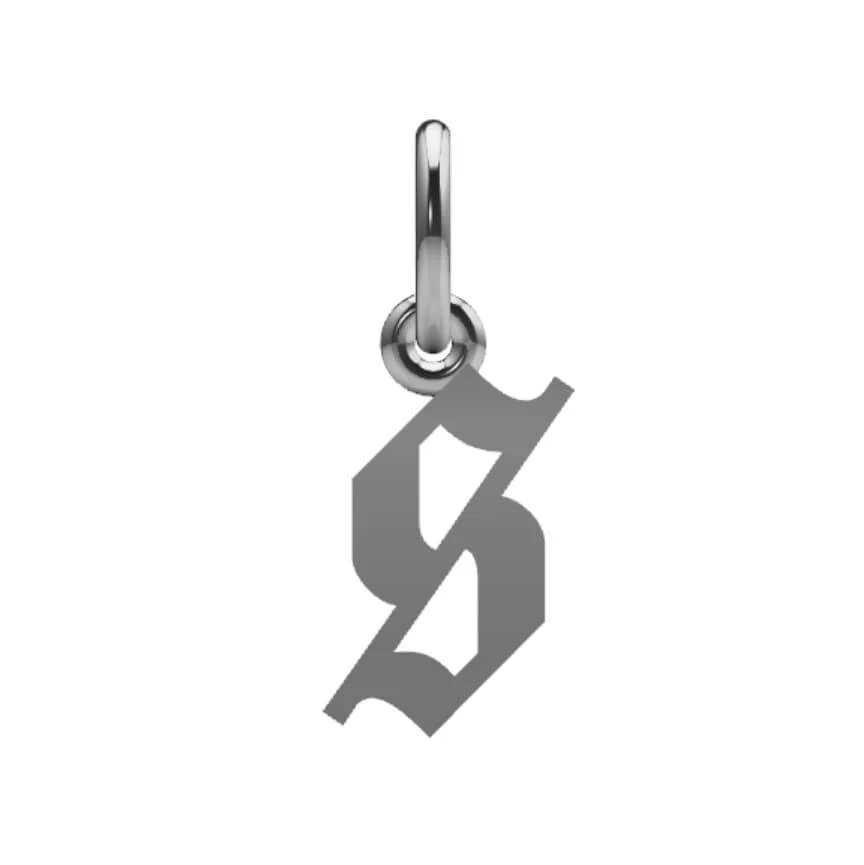 Gothic Initial Pendant - Image 55