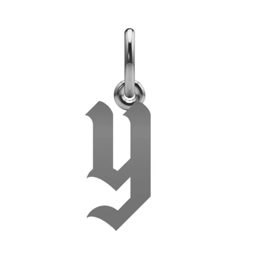Gothic Initial Pendant - Image 61