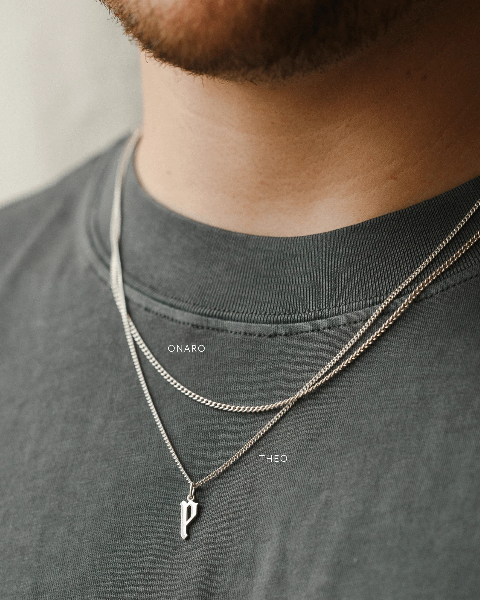 Gothic Initial Pendant - Image 7