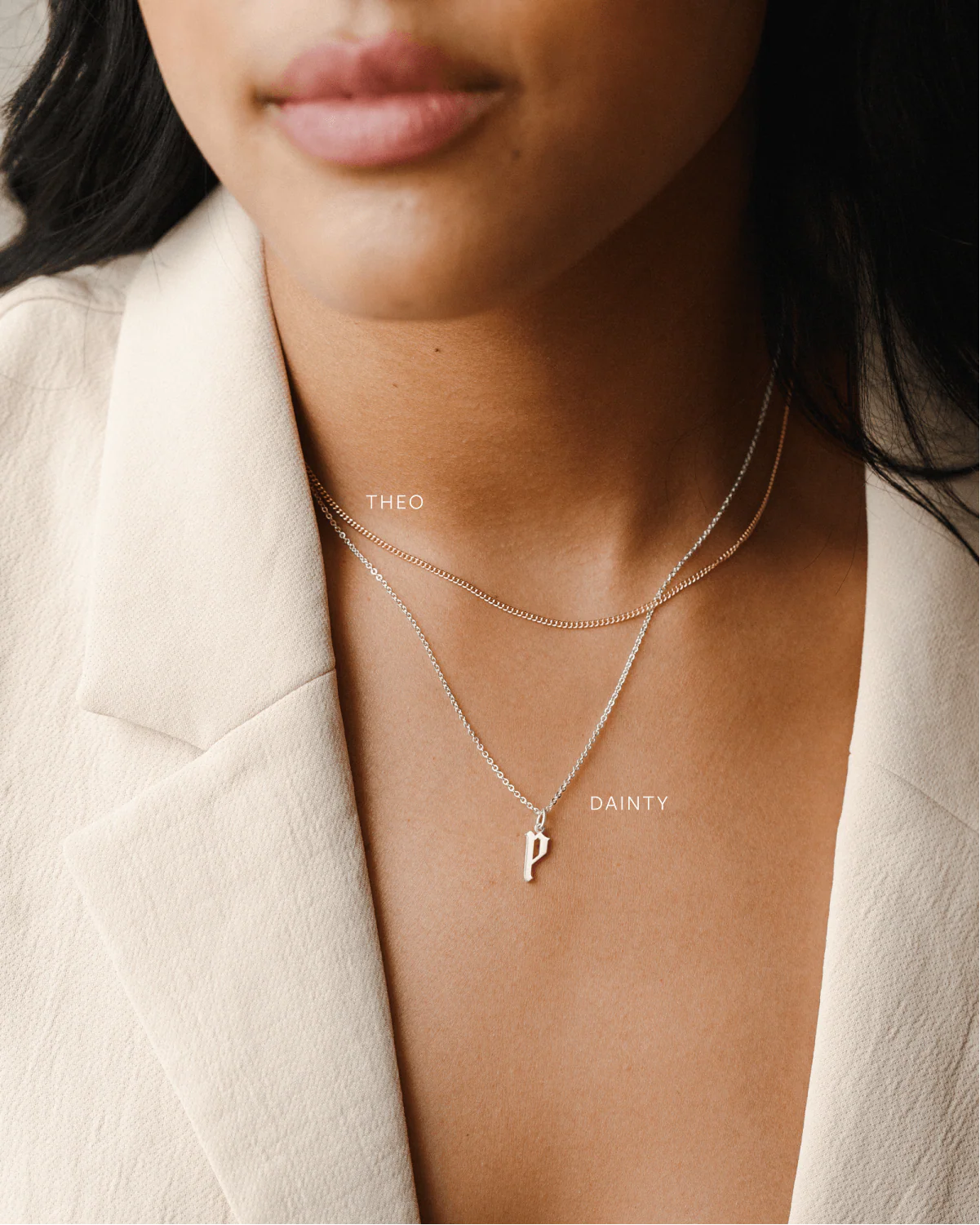 Gothic Initial Pendant - Image 9