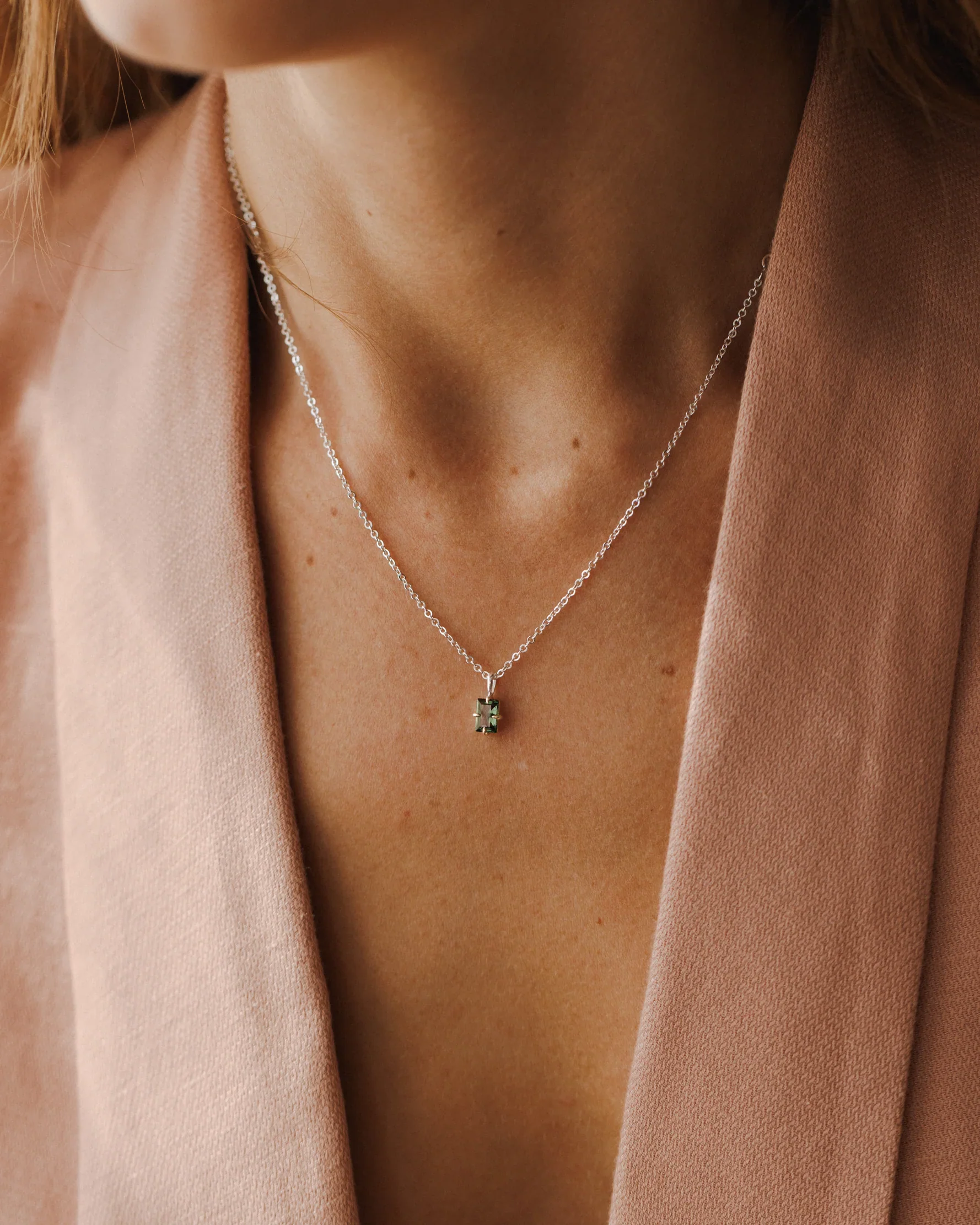 Grand Baguette Necklace - Image 4