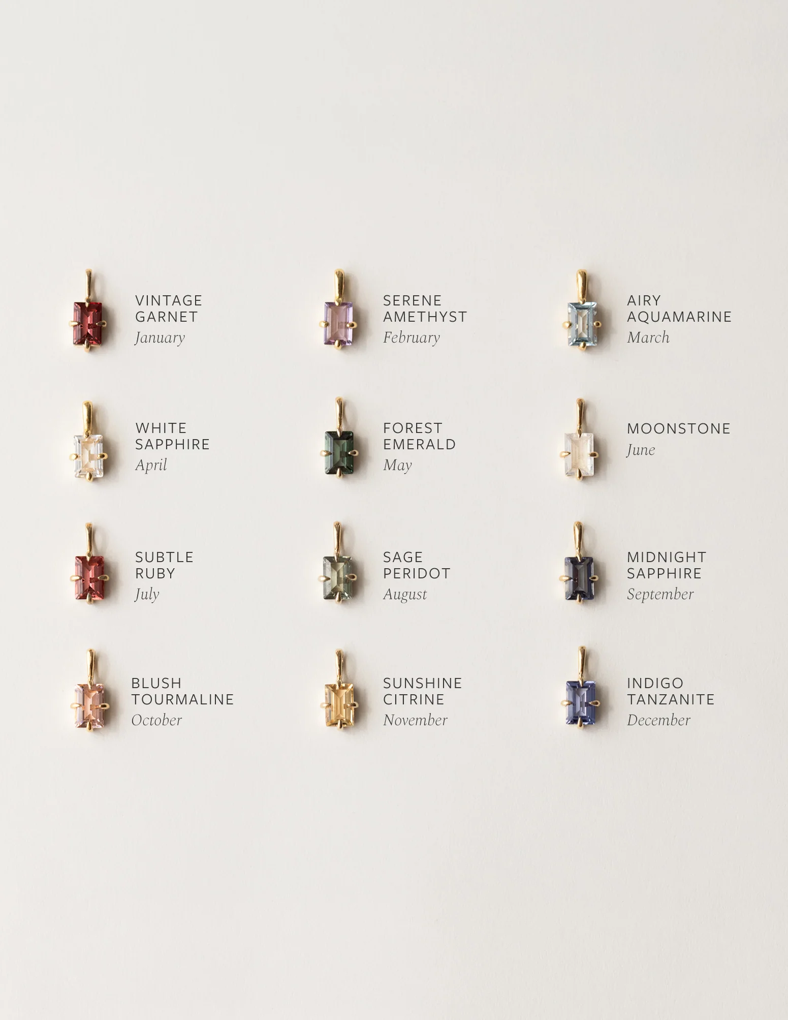 Grand Baguette Necklace - Image 5