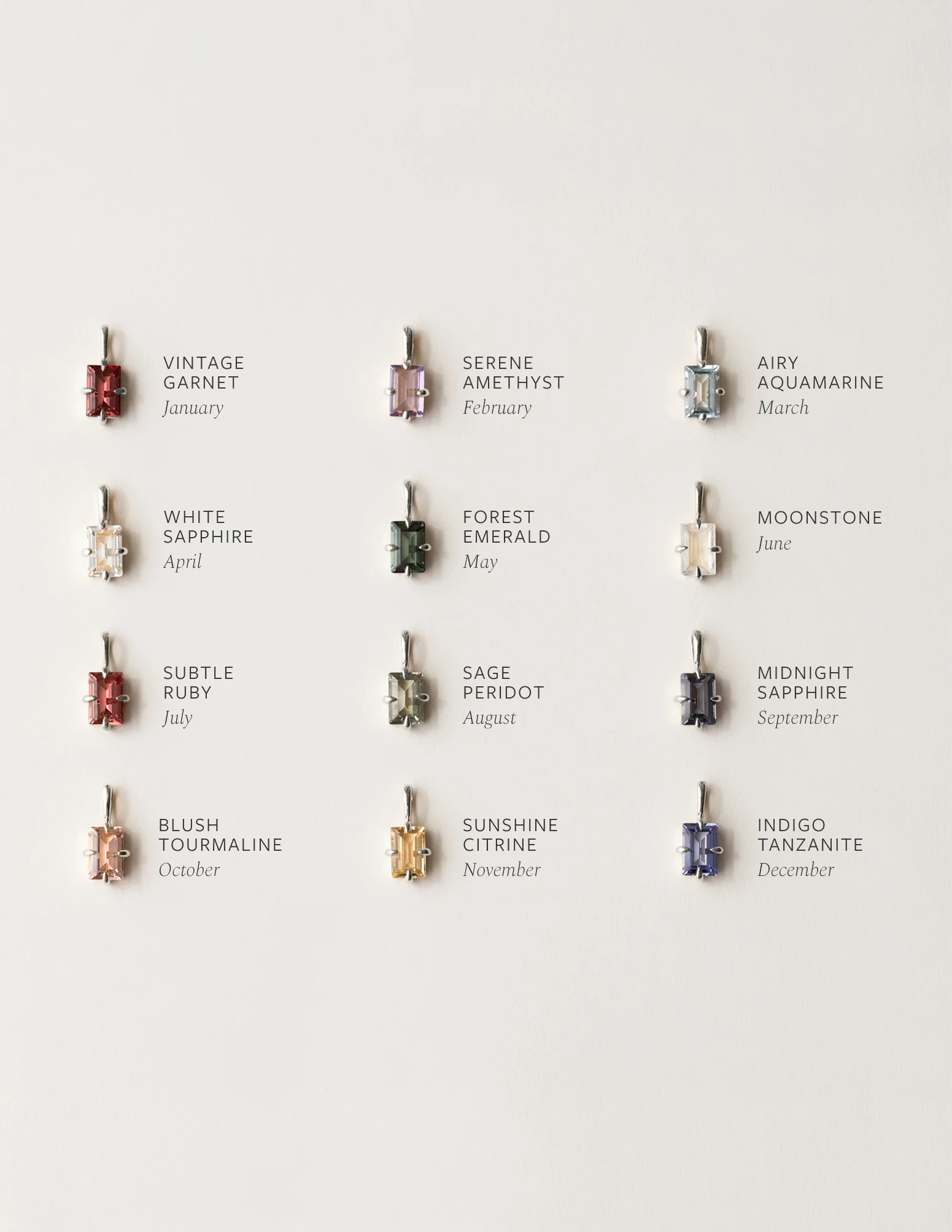 Grand Baguette Necklace - Image 6