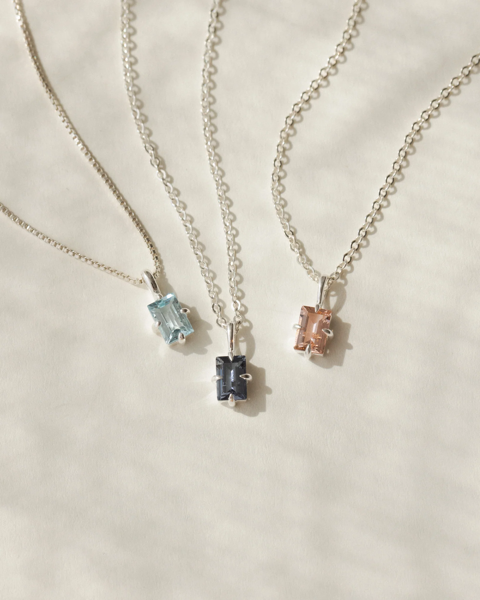 Grand Baguette Necklace - Image 8