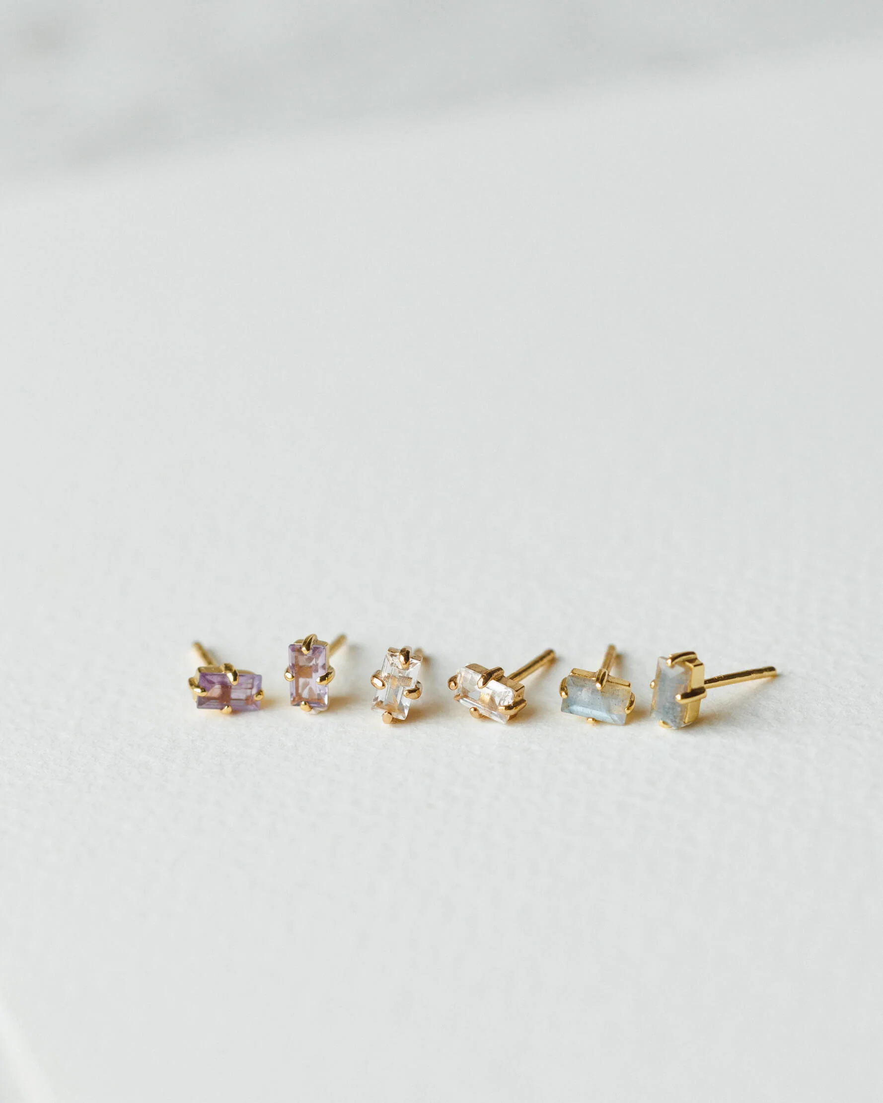 Grand Baguette Studs - Image 9