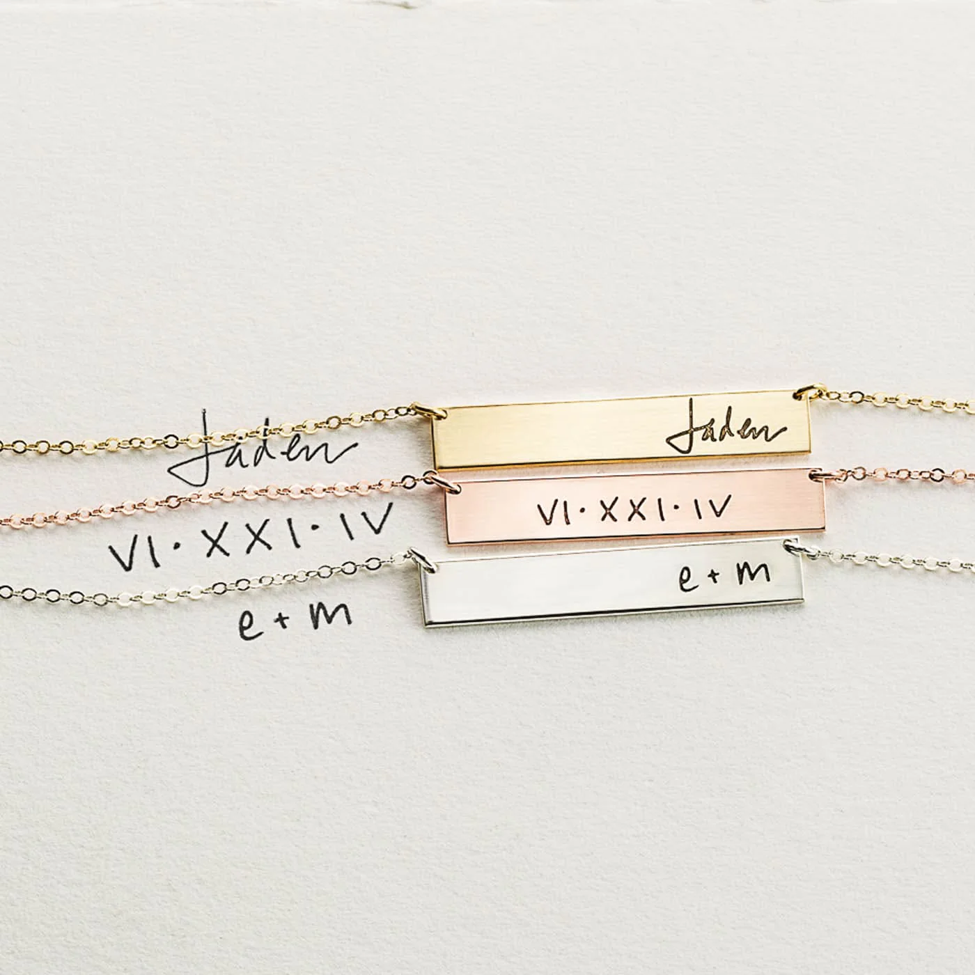 Handwriting Necklace - Image 5