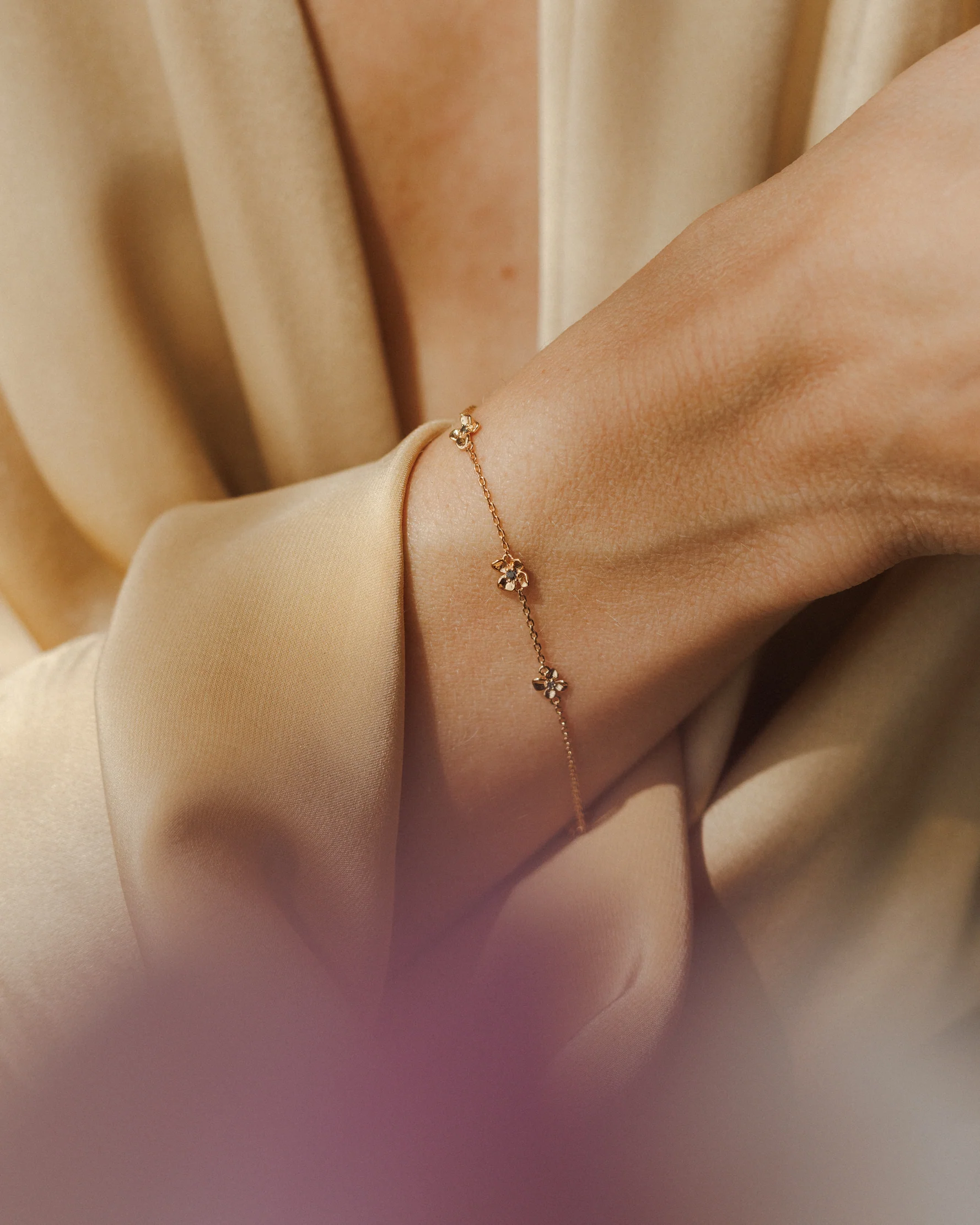 Midnight Blossom Bracelet - Image 6