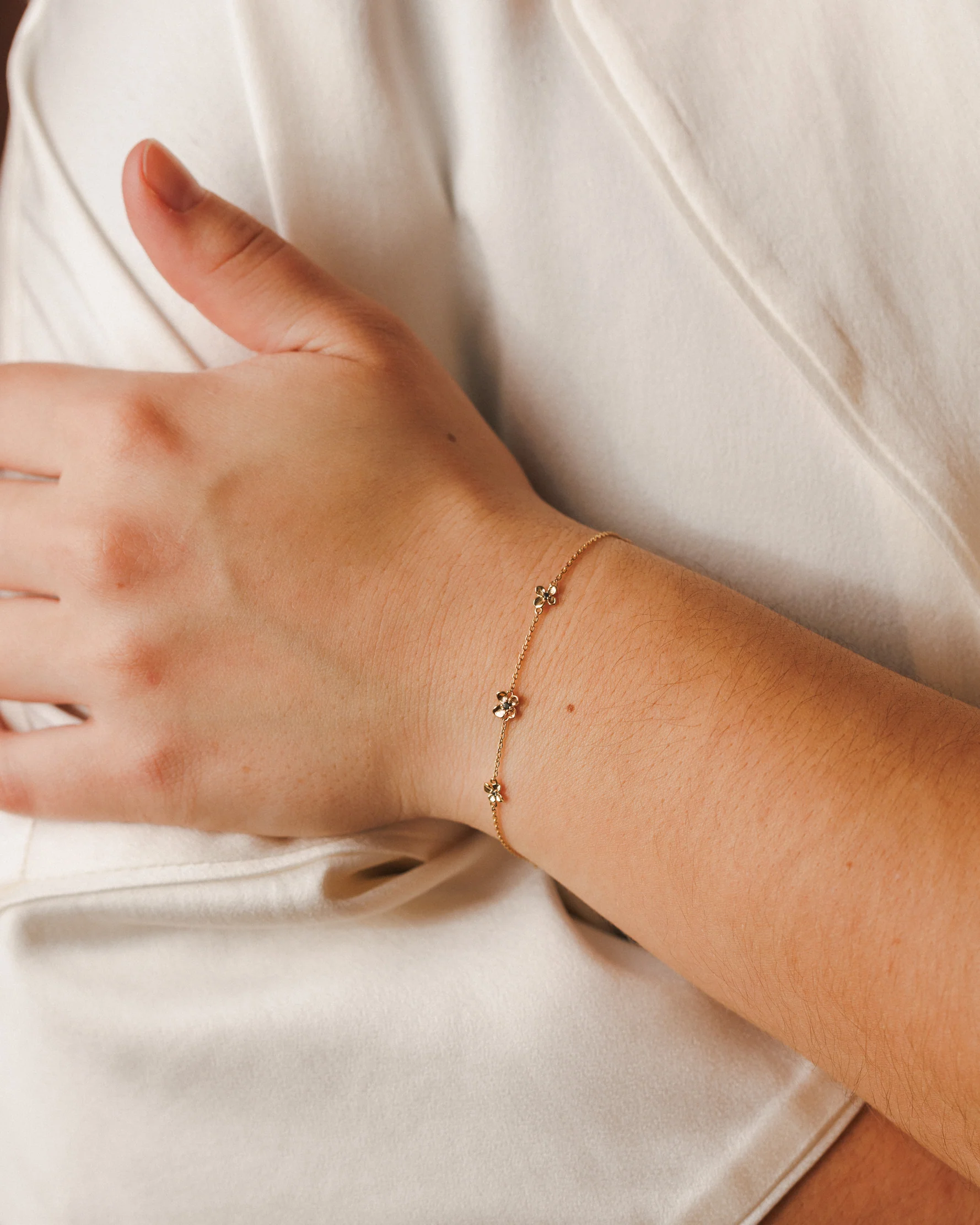 Midnight Blossom Bracelet - Image 8