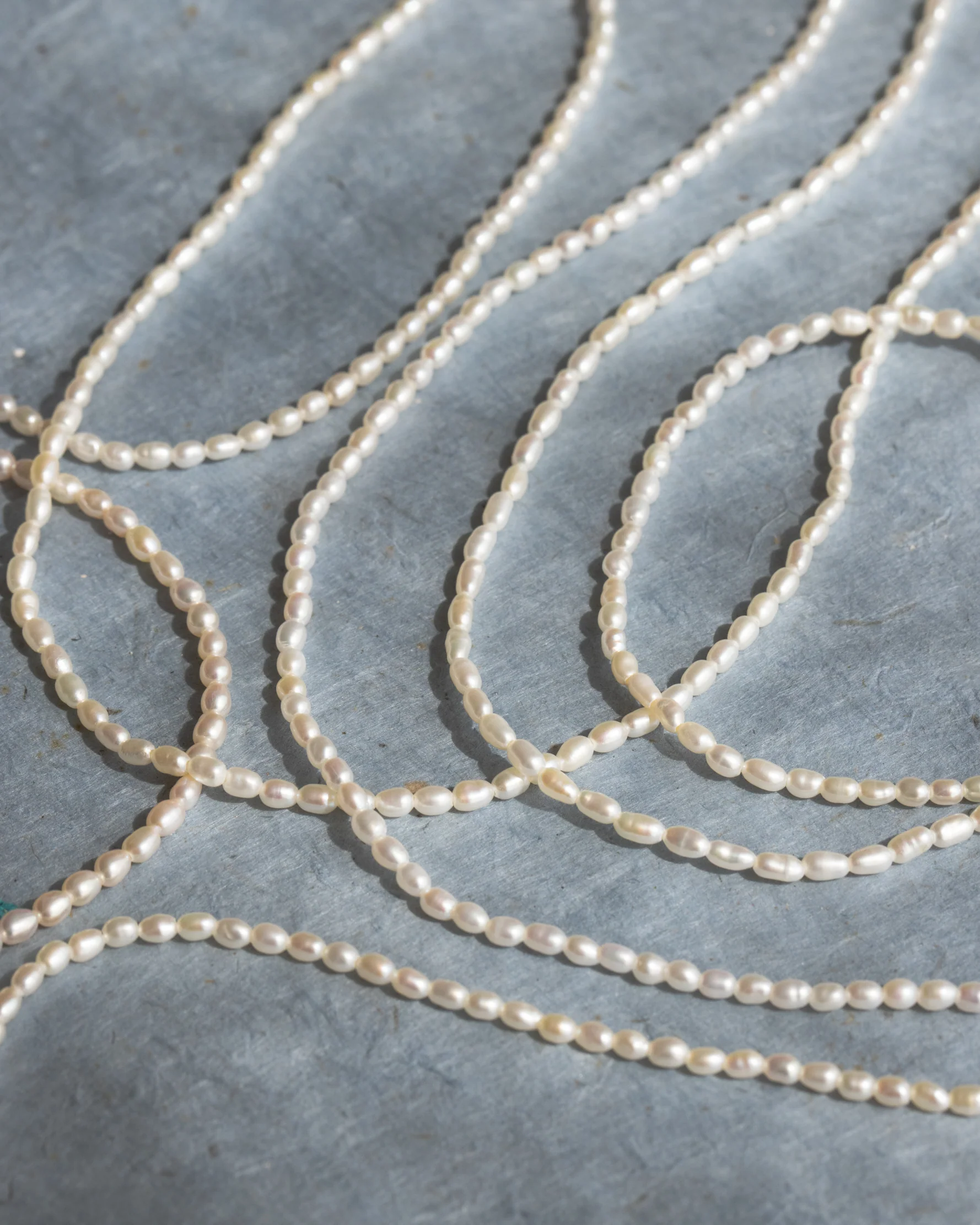 Mini Pearl Strand Necklace - Image 3