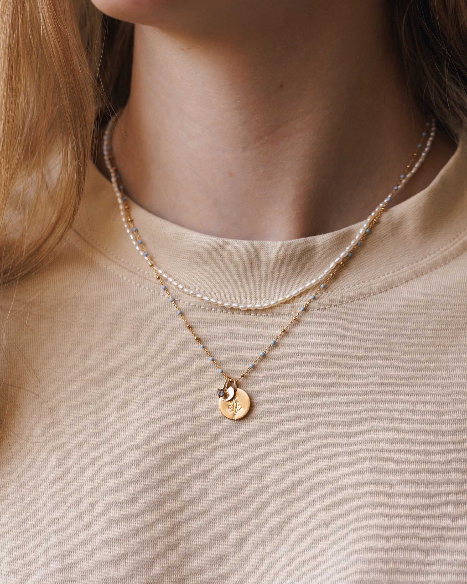 Mini Pearl Strand Necklace - Image 4