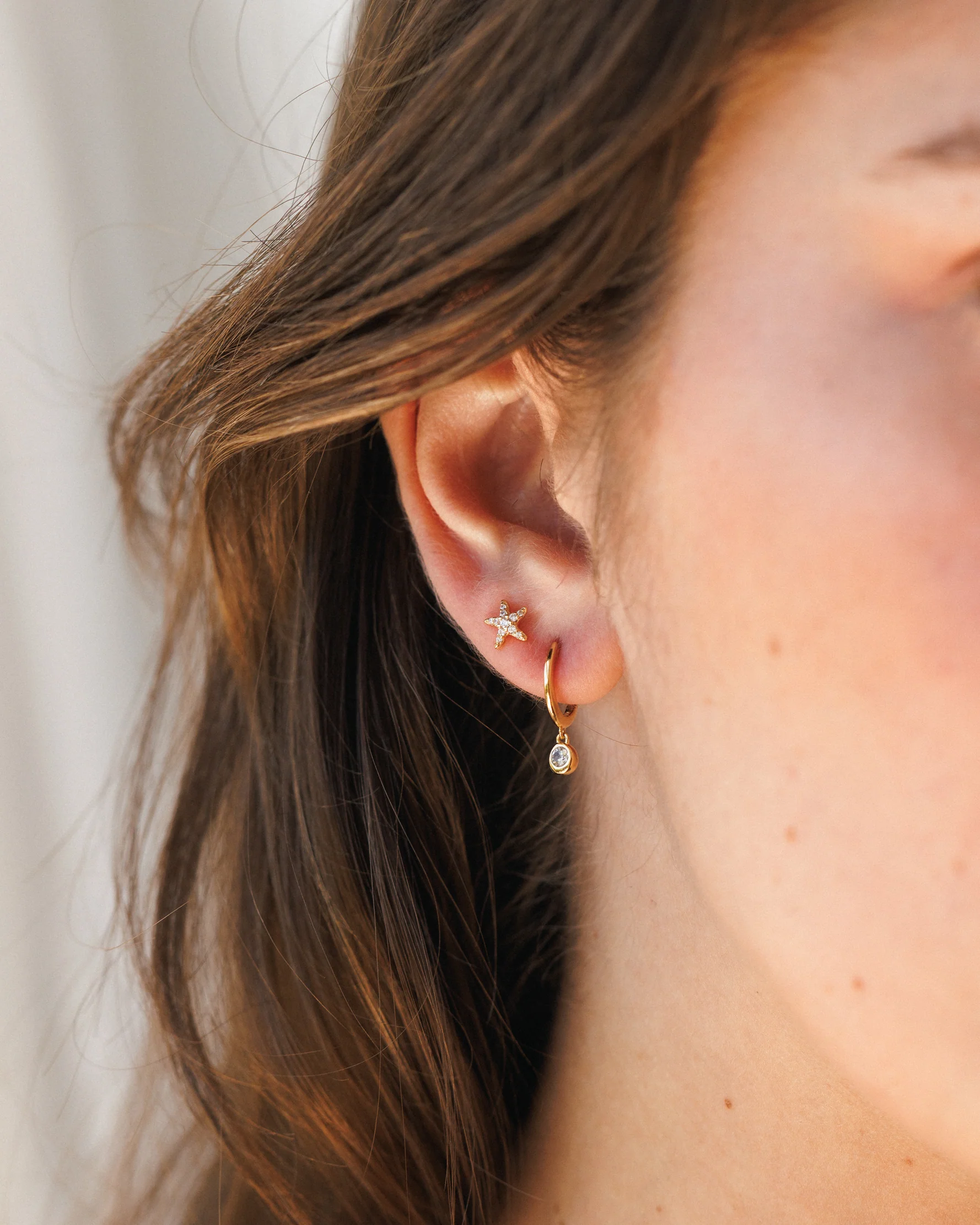 Pavé Sea Star Studs - Image 7