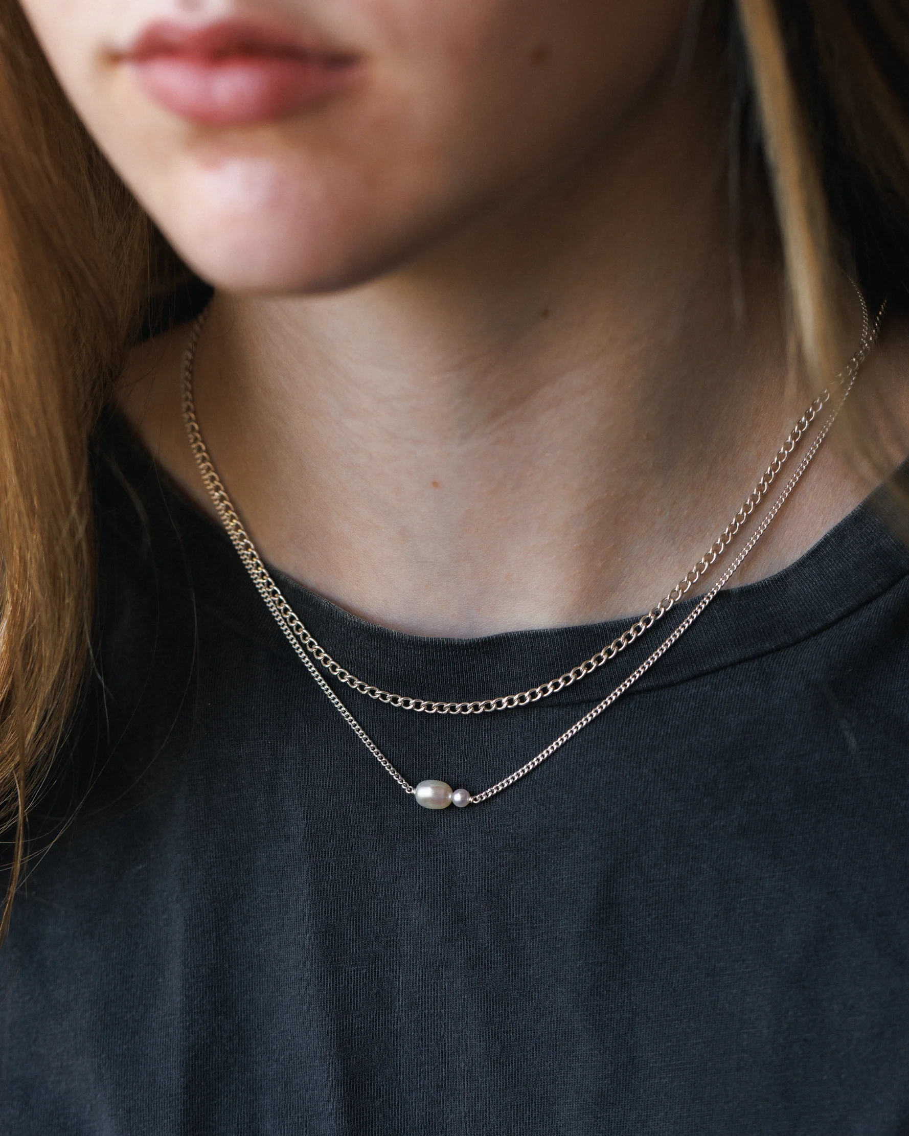 Pearl Bubble Necklace - Image 5