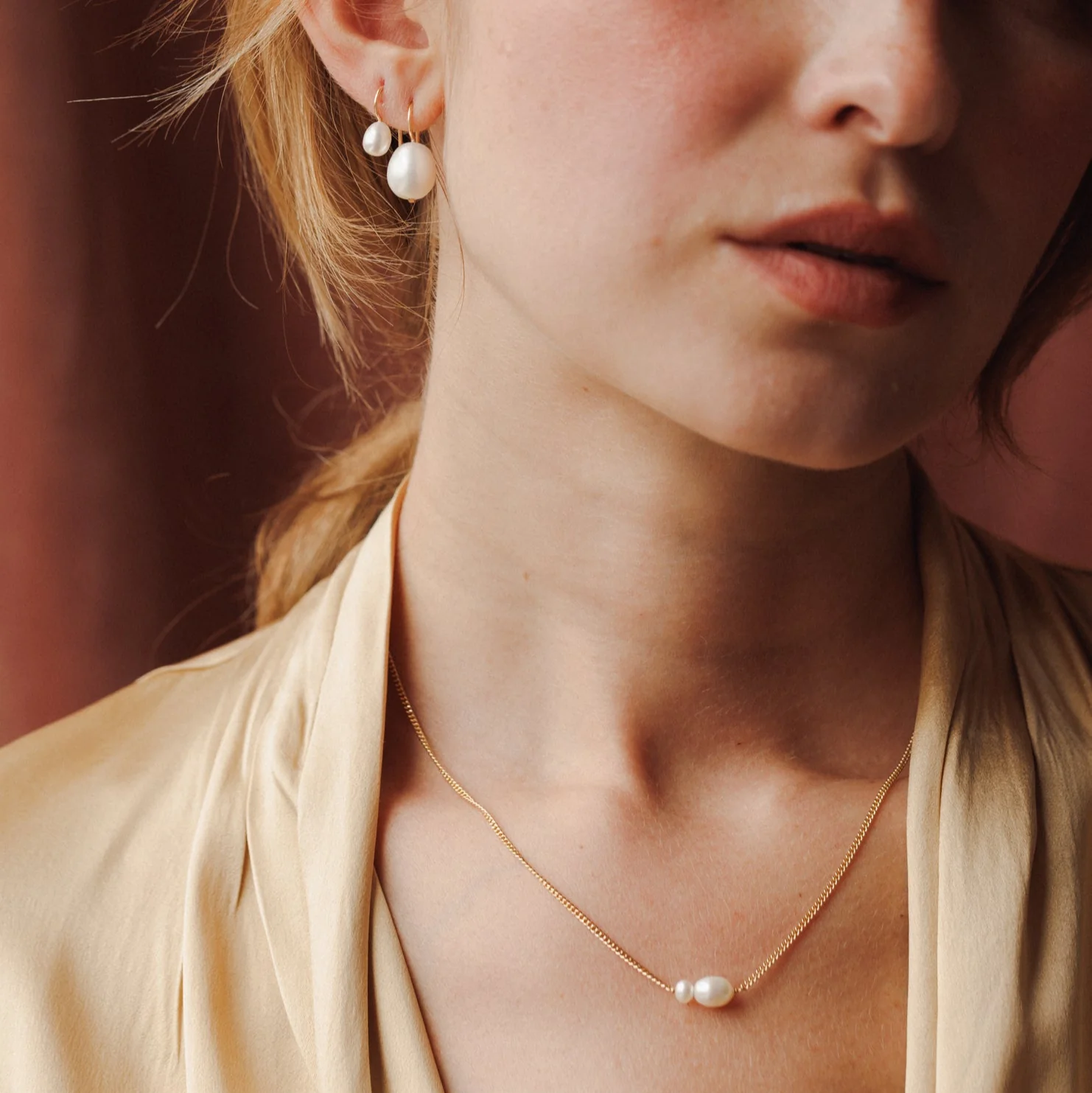 Pearl Bubble Necklace - Image 9