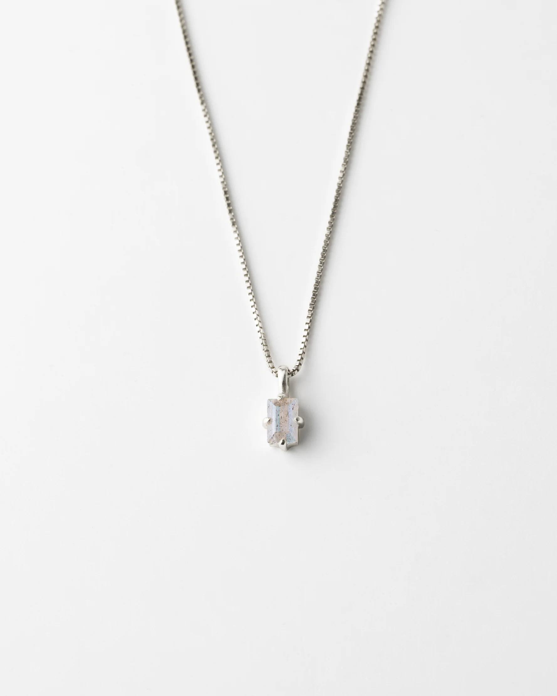 Labradorite Grand Baguette Necklace - Image 3